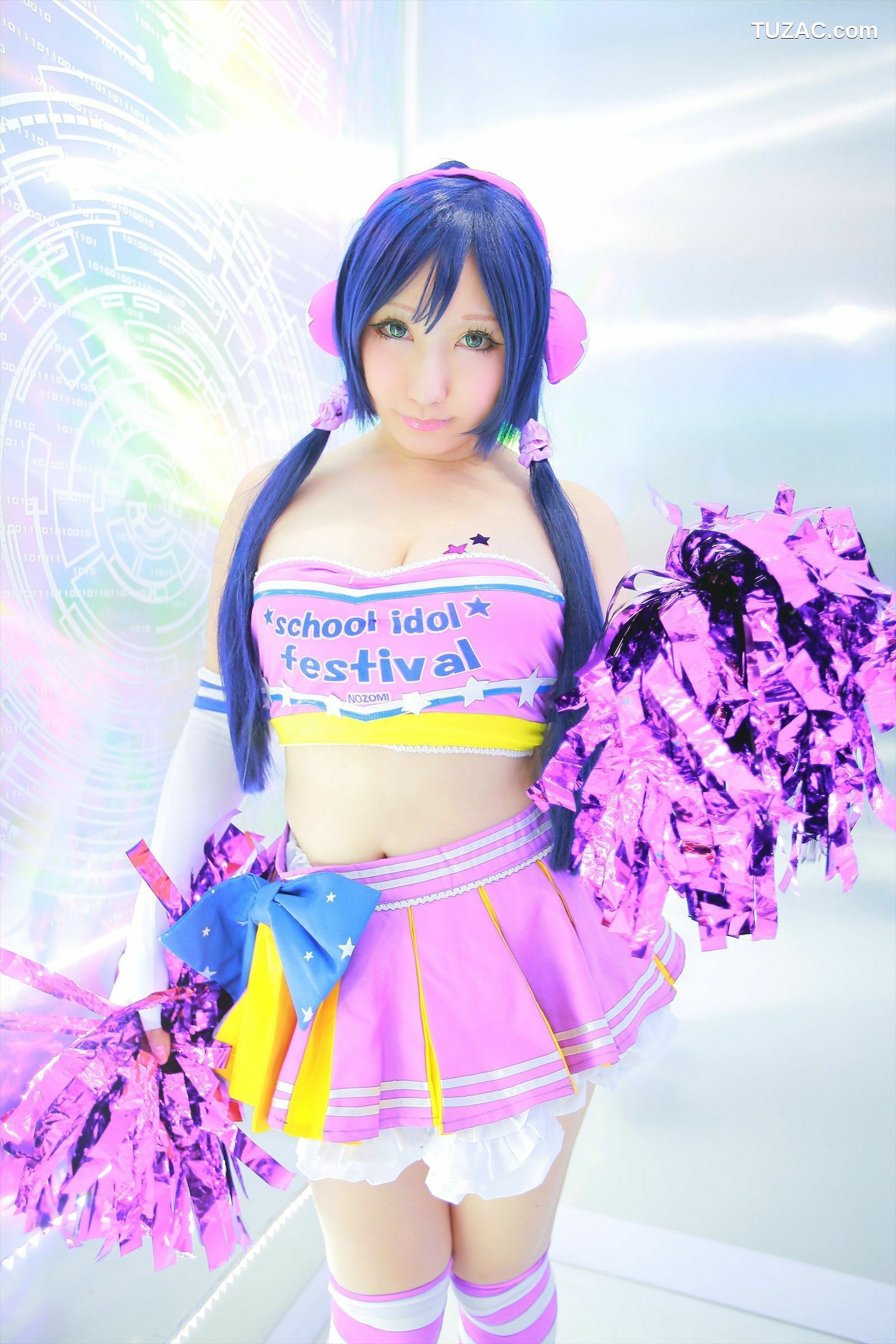 日本CosPlay_绫香 (Saku サク) 《Love Live!》Toujou Nozomi+Minami Kotori 写真集