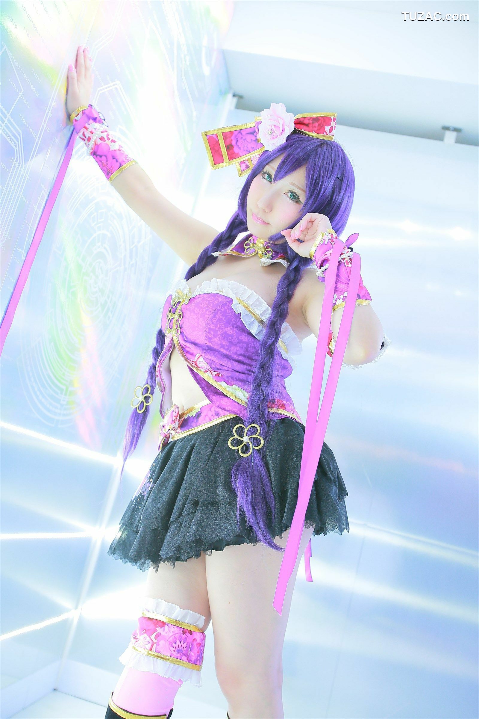 日本CosPlay_绫香 (Saku サク) 《Love Live!》Toujou Nozomi+Minami Kotori 写真集