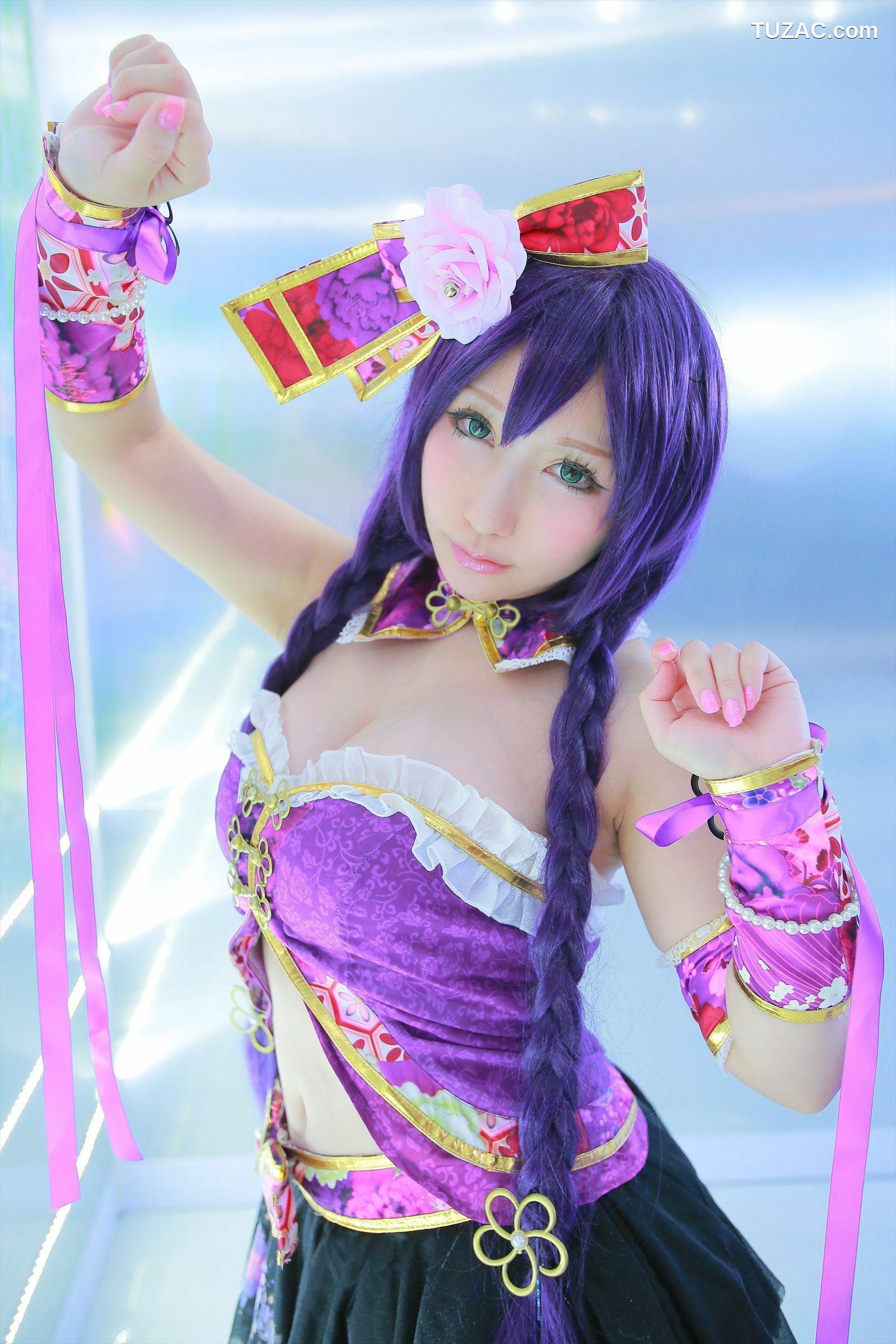 日本CosPlay_绫香 (Saku サク) 《Love Live!》Toujou Nozomi+Minami Kotori 写真集
