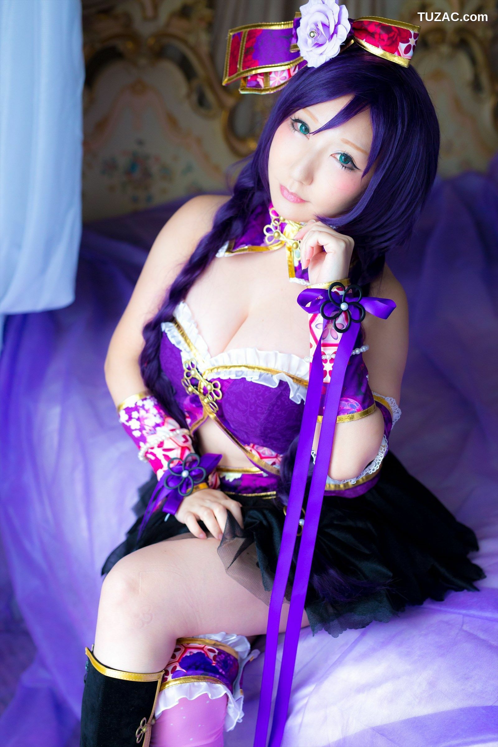 日本CosPlay_绫香 (Saku サク) 《Love Live!》Toujou Nozomi+Minami Kotori 写真集