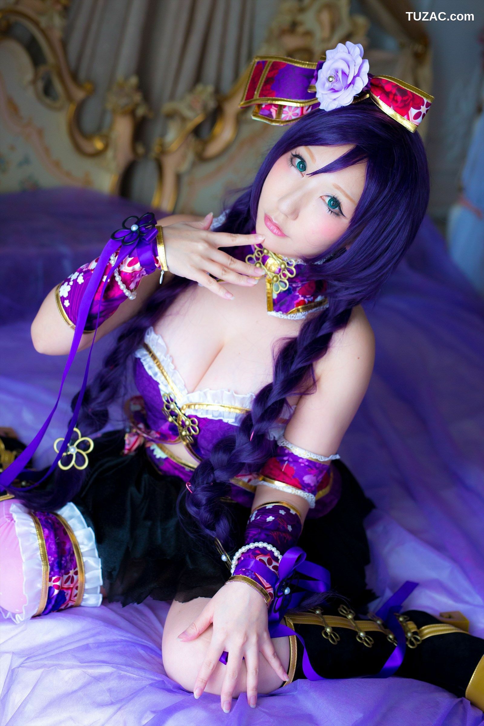 日本CosPlay_绫香 (Saku サク) 《Love Live!》Toujou Nozomi+Minami Kotori 写真集