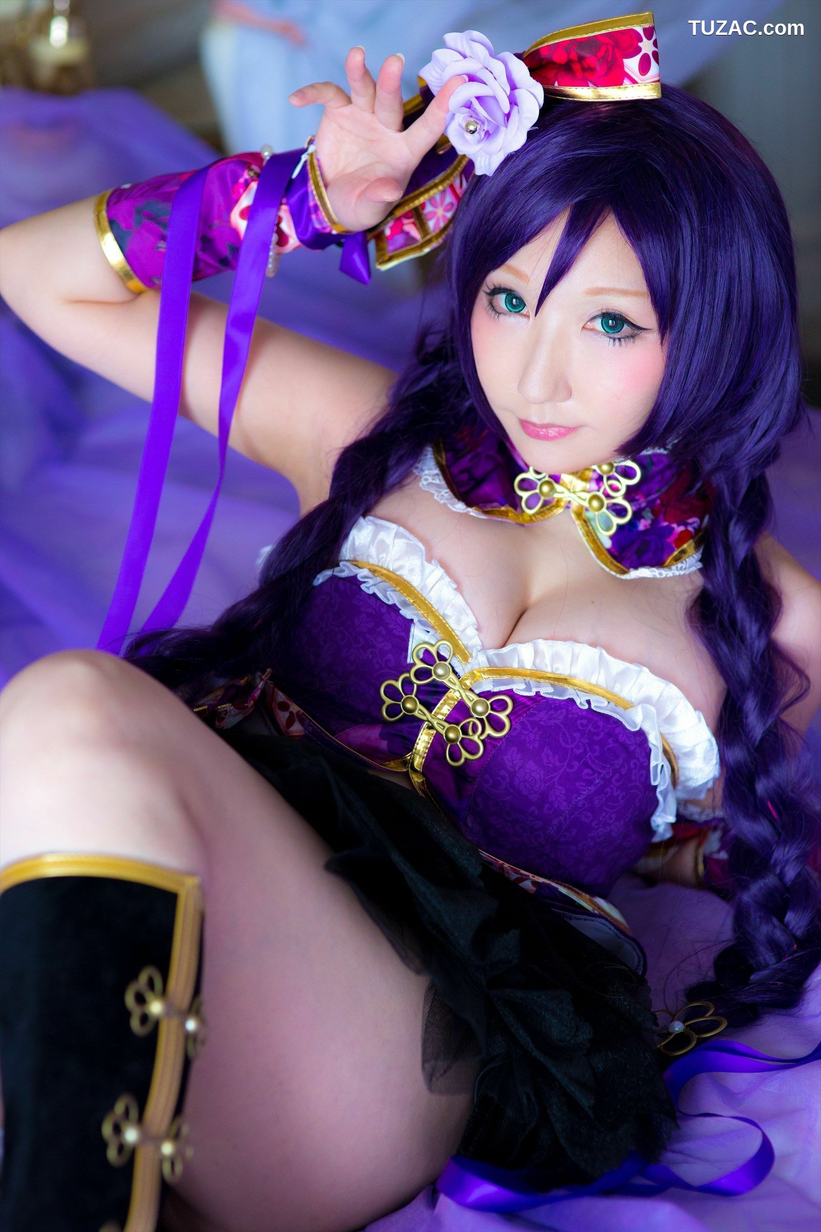 日本CosPlay_绫香 (Saku サク) 《Love Live!》Toujou Nozomi+Minami Kotori 写真集
