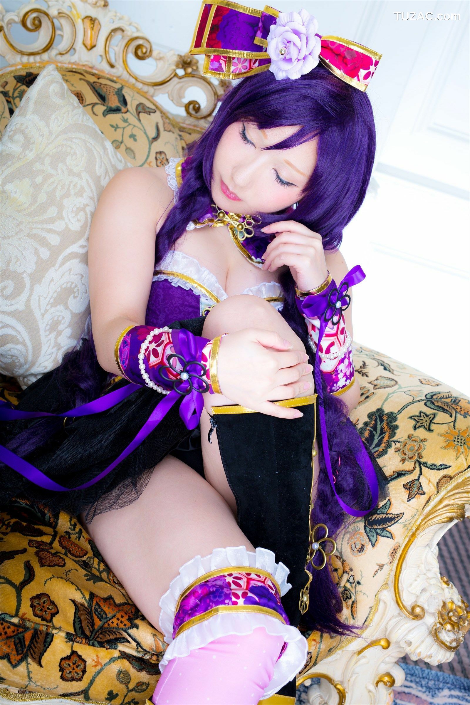 日本CosPlay_绫香 (Saku サク) 《Love Live!》Toujou Nozomi+Minami Kotori 写真集