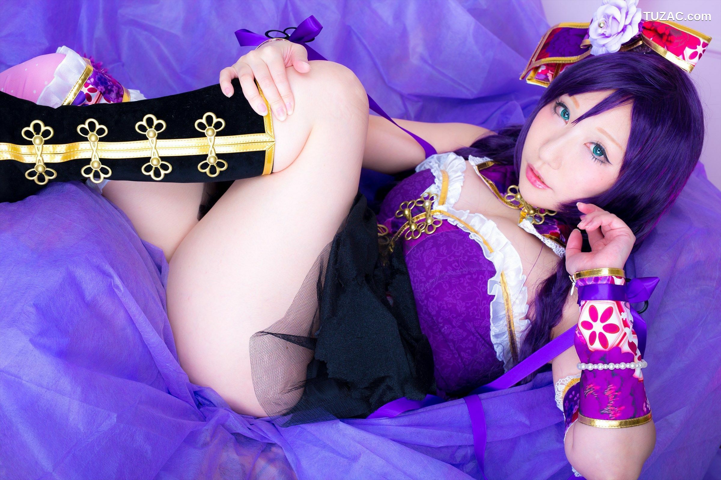 日本CosPlay_绫香 (Saku サク) 《Love Live!》Toujou Nozomi+Minami Kotori 写真集