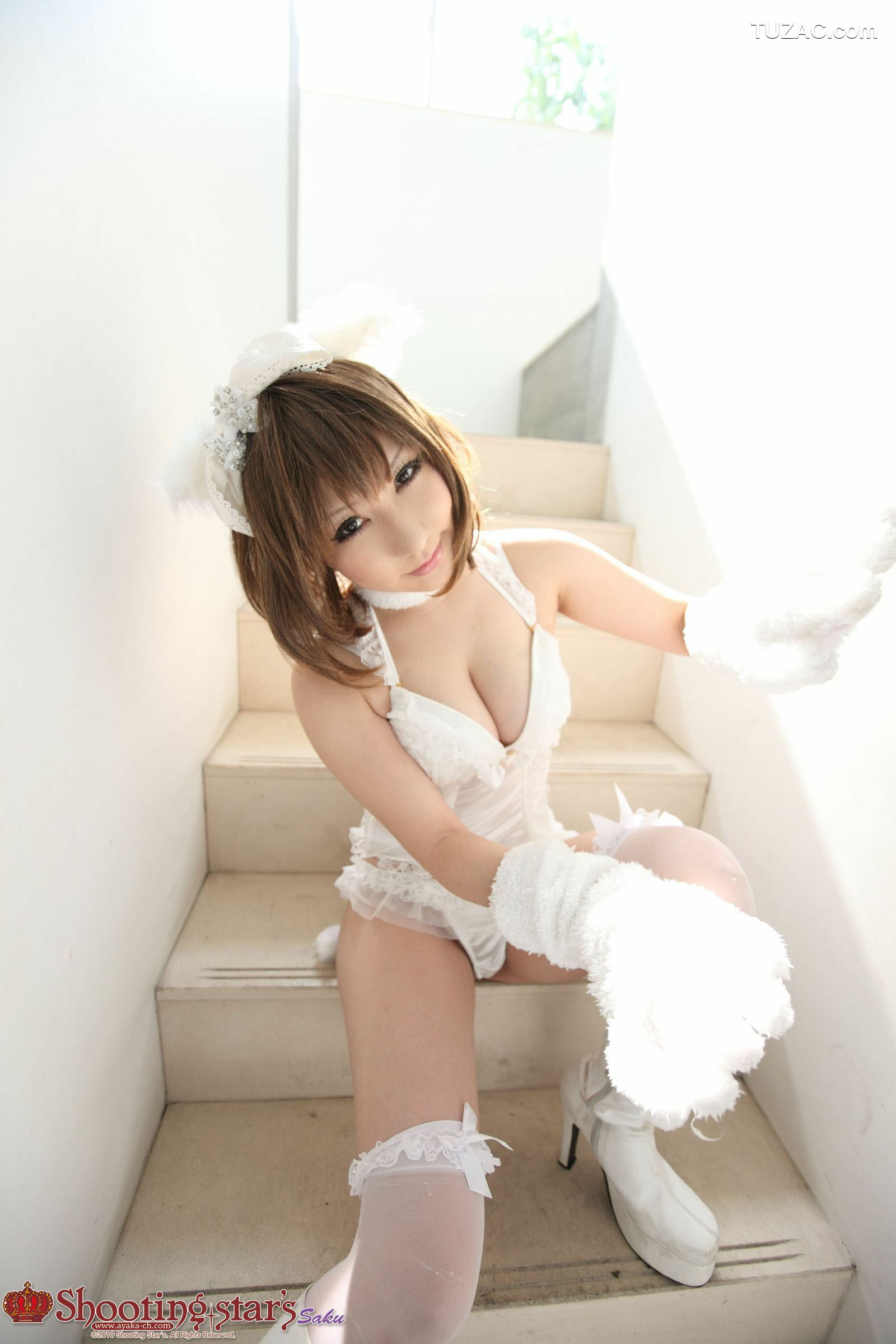 日本CosPlay_绫香 (Saku サク) 《Necomimi(ネコ耳)》 写真集[110P]