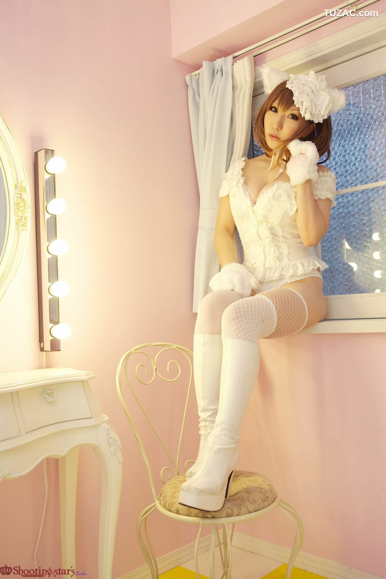 日本CosPlay_绫香 (Saku サク) 《Necomimi(ネコ耳)》 写真集[110P]