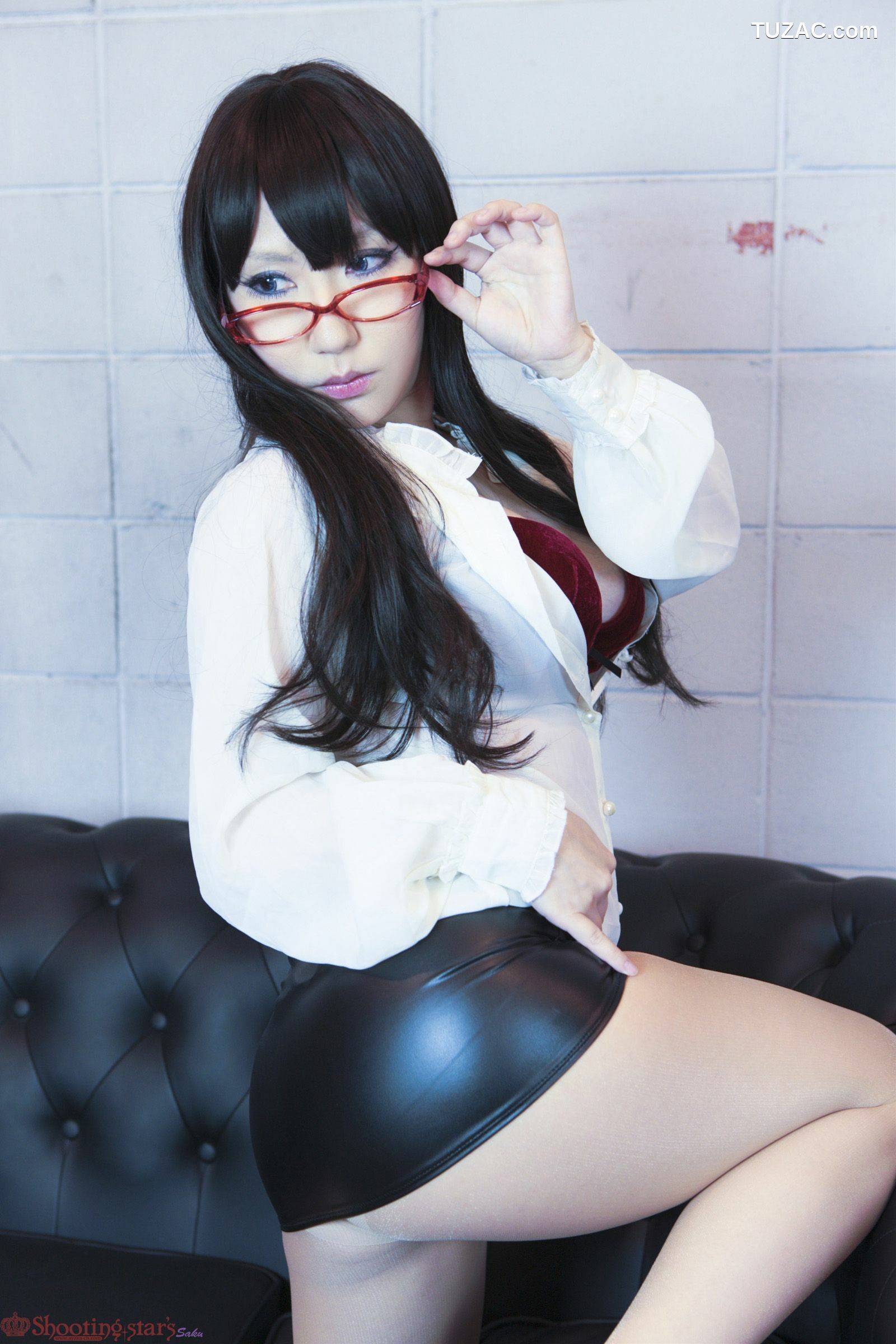 日本CosPlay_绫香 (Saku サク) 《Ore no Yome ha Meganekko めがねっ娘》 写真集[120P]