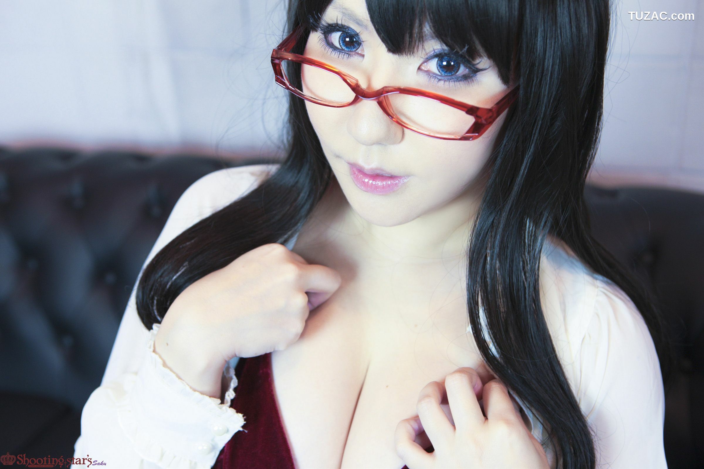 日本CosPlay_绫香 (Saku サク) 《Ore no Yome ha Meganekko めがねっ娘》 写真集[120P]