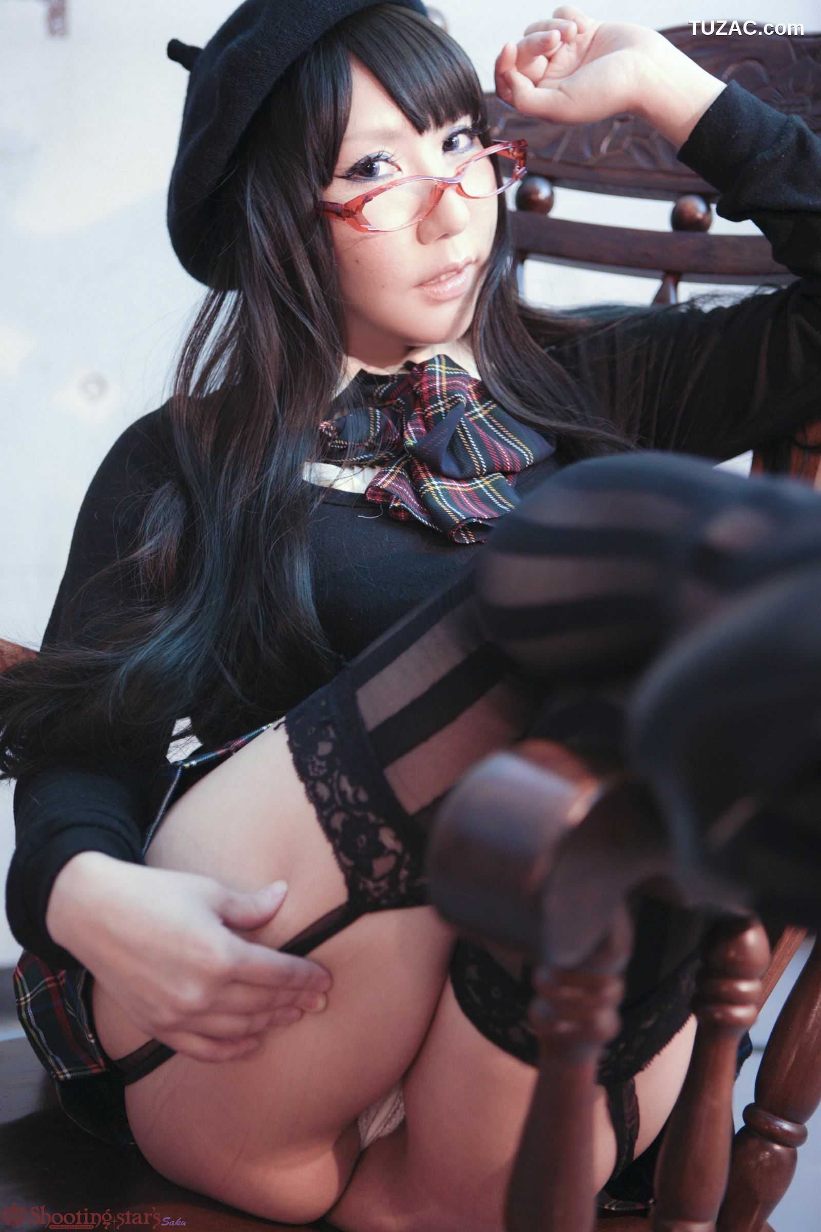 日本CosPlay_绫香 (Saku サク) 《Ore no Yome ha Meganekko めがねっ娘》 写真集[120P]