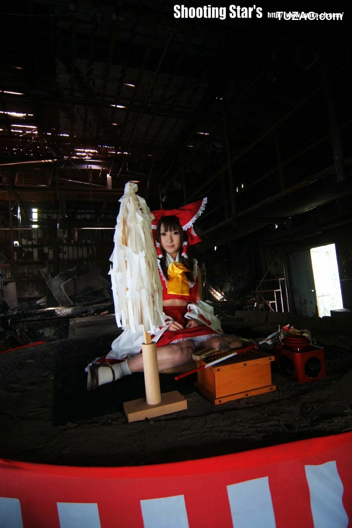 日本CosPlay_绫香 (Saku サク) 《Touhou Project》Hakurei Reimu+Kirisame Marisa 写真集[115P]