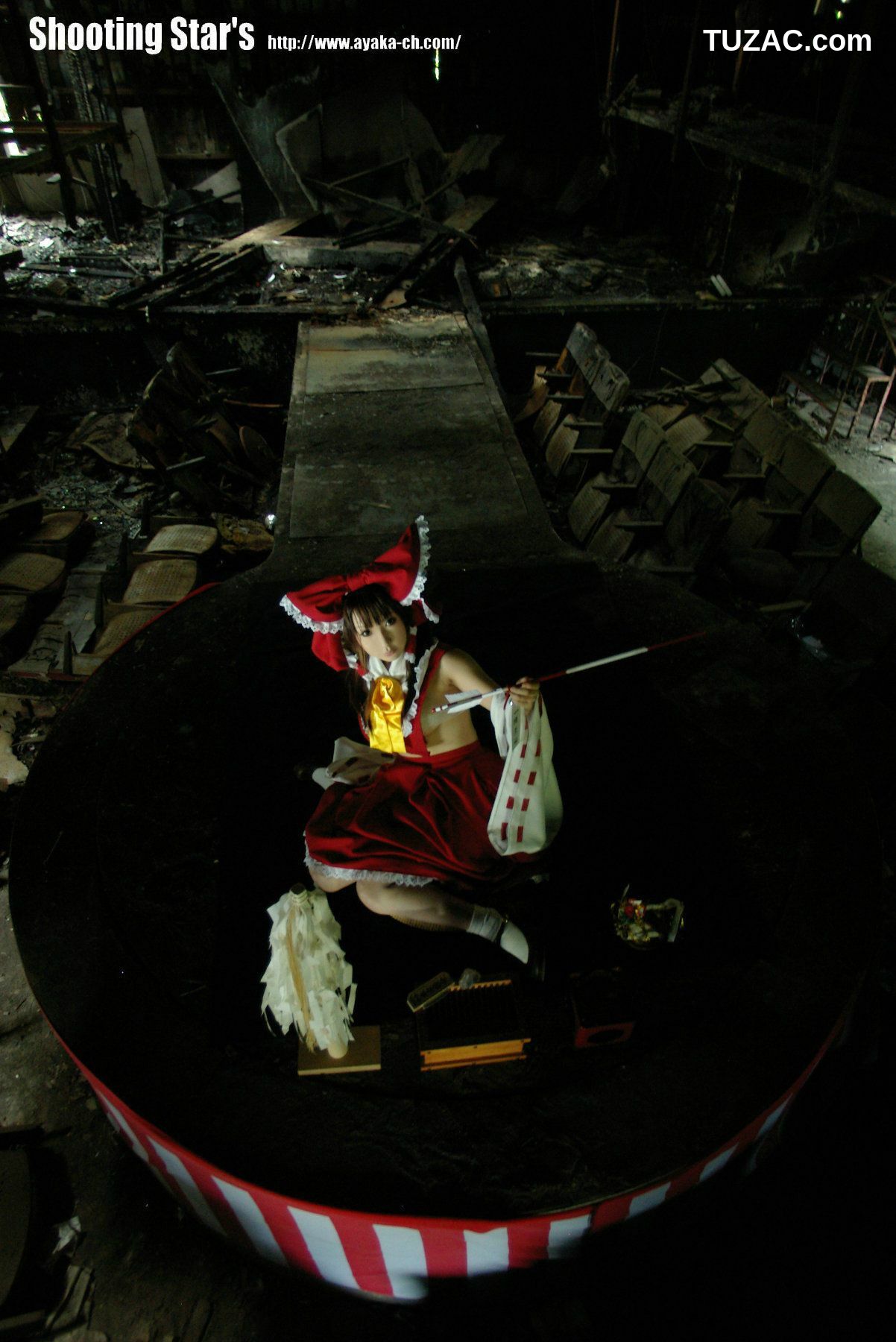 日本CosPlay_绫香 (Saku サク) 《Touhou Project》Hakurei Reimu+Kirisame Marisa 写真集[115P]