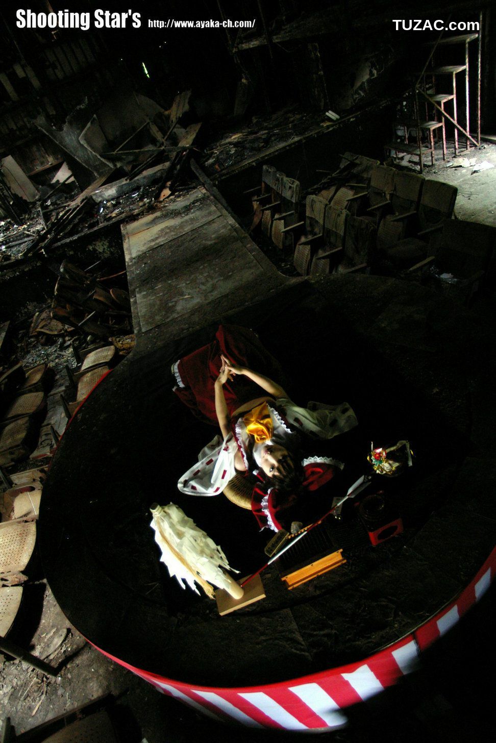 日本CosPlay_绫香 (Saku サク) 《Touhou Project》Hakurei Reimu+Kirisame Marisa 写真集[115P]