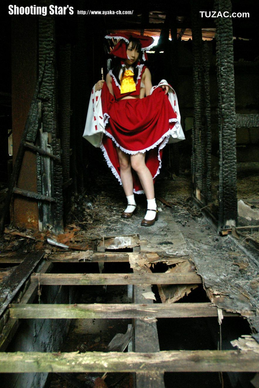 日本CosPlay_绫香 (Saku サク) 《Touhou Project》Hakurei Reimu+Kirisame Marisa 写真集[115P]
