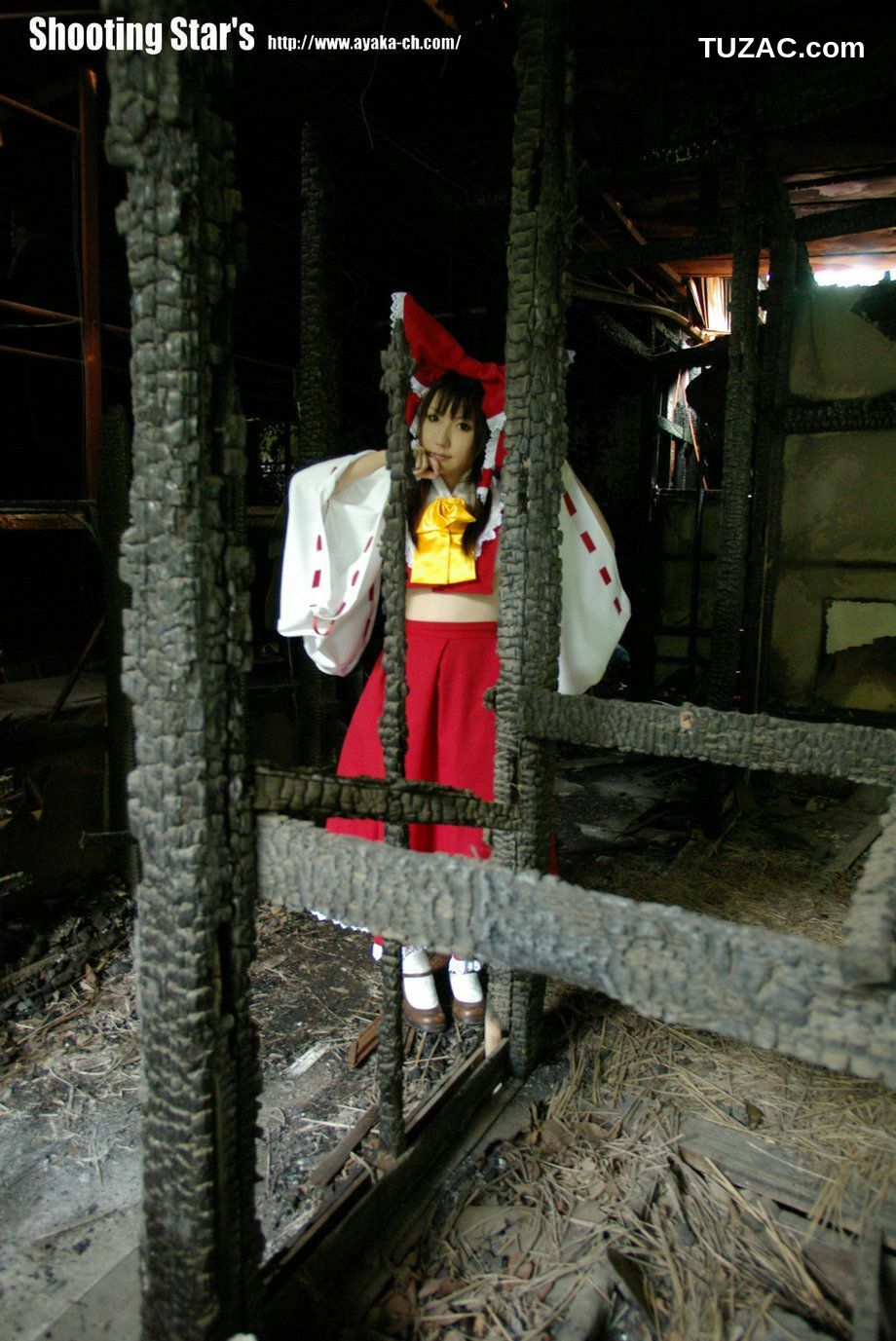 日本CosPlay_绫香 (Saku サク) 《Touhou Project》Hakurei Reimu+Kirisame Marisa 写真集[115P]
