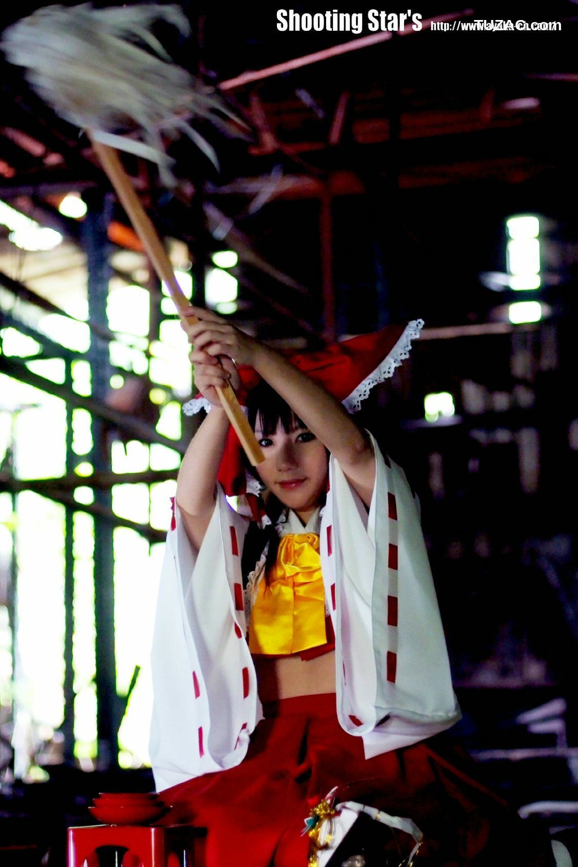 日本CosPlay_绫香 (Saku サク) 《Touhou Project》Hakurei Reimu+Kirisame Marisa 写真集[115P]