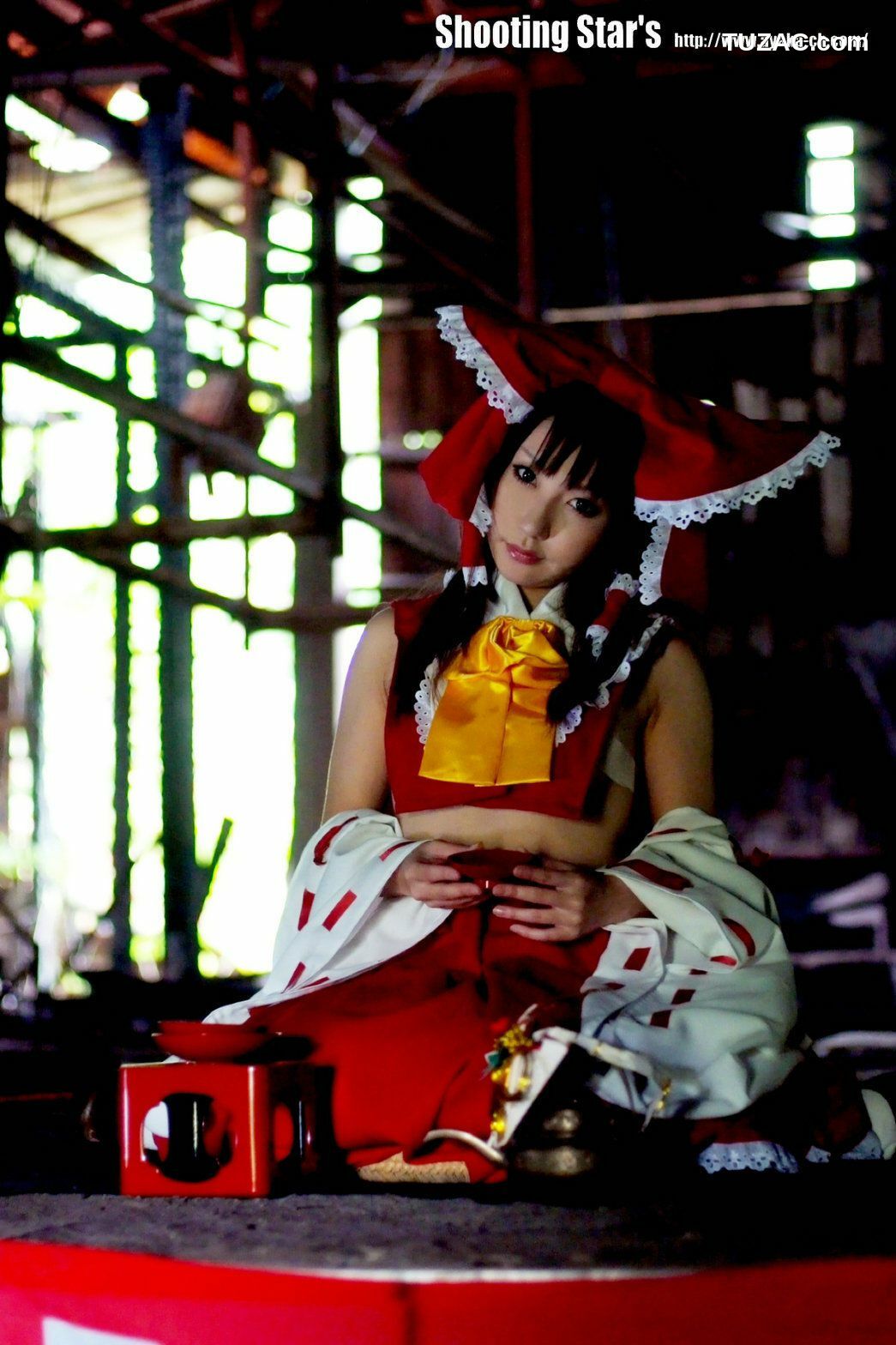 日本CosPlay_绫香 (Saku サク) 《Touhou Project》Hakurei Reimu+Kirisame Marisa 写真集[115P]