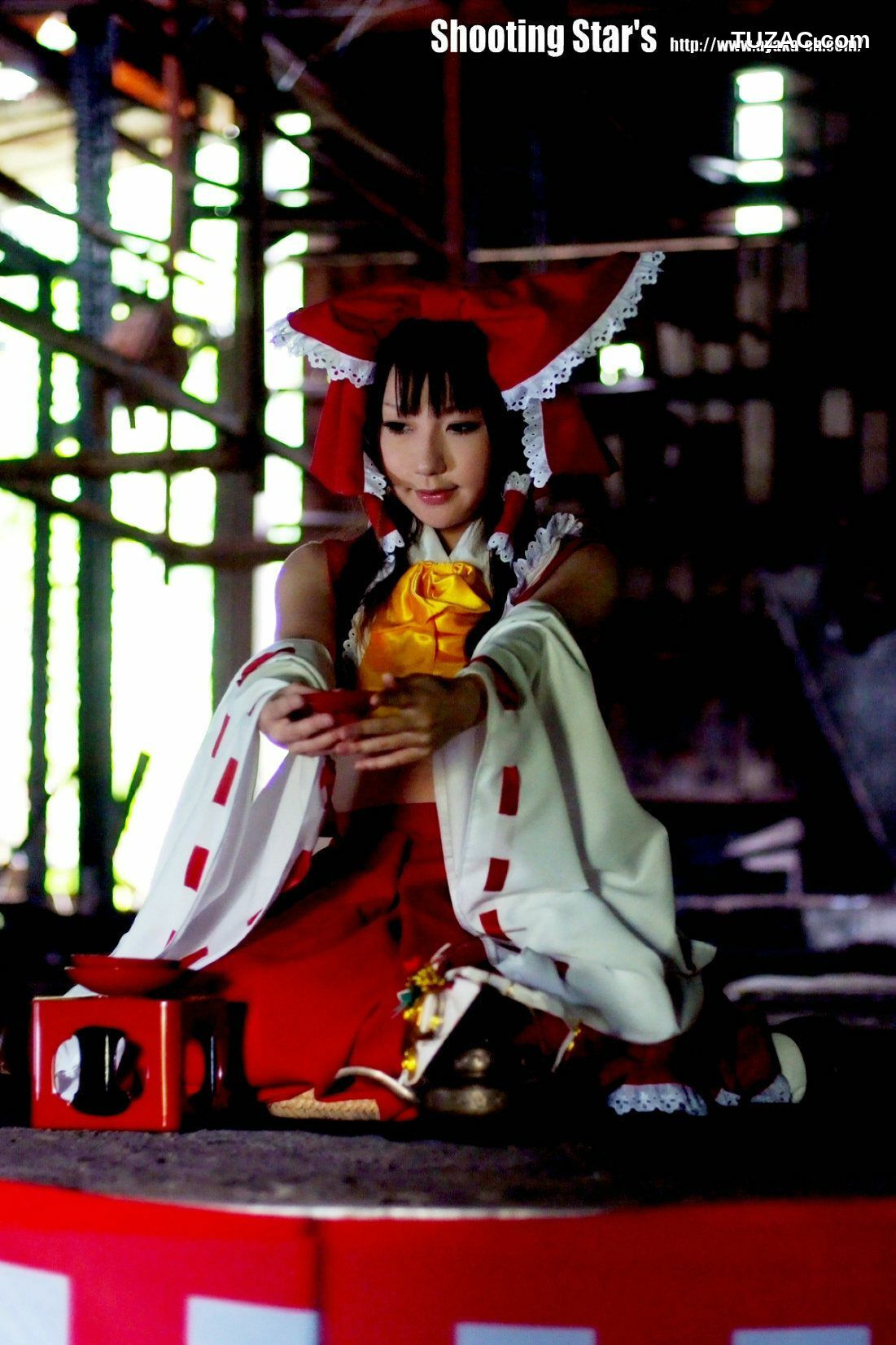 日本CosPlay_绫香 (Saku サク) 《Touhou Project》Hakurei Reimu+Kirisame Marisa 写真集[115P]