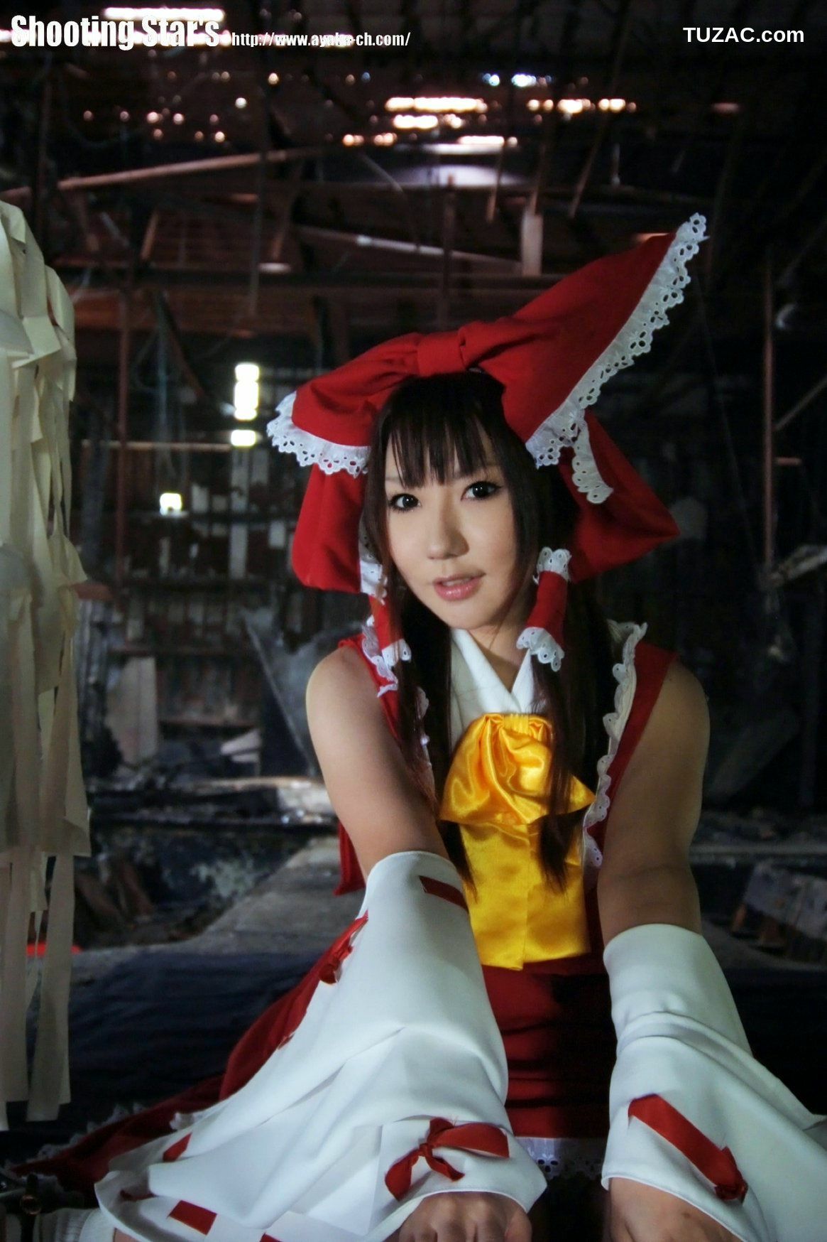 日本CosPlay_绫香 (Saku サク) 《Touhou Project》Hakurei Reimu+Kirisame Marisa 写真集[115P]