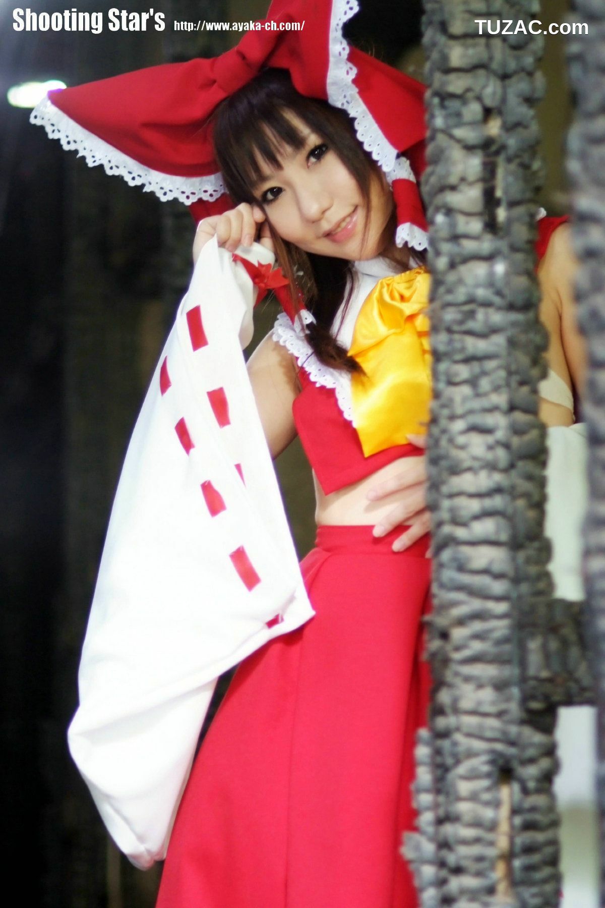 日本CosPlay_绫香 (Saku サク) 《Touhou Project》Hakurei Reimu+Kirisame Marisa 写真集[115P]