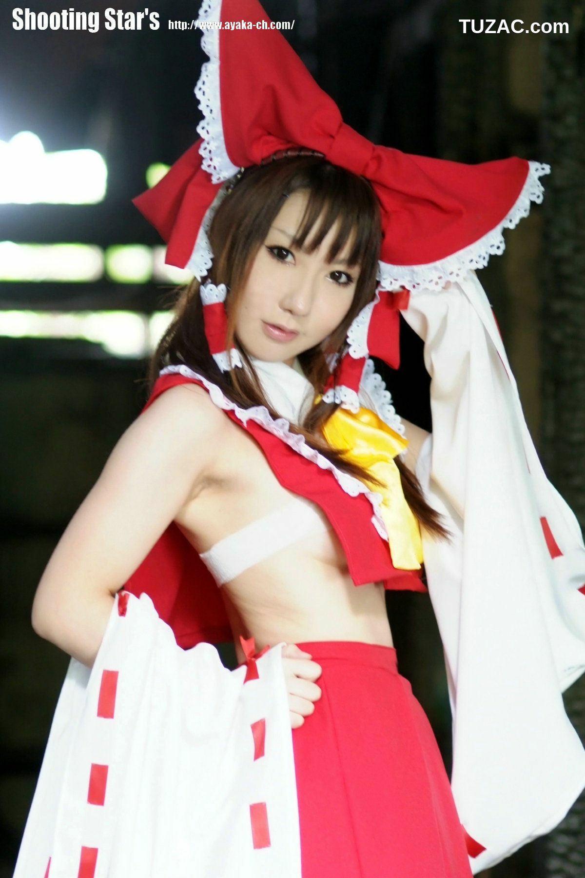 日本CosPlay_绫香 (Saku サク) 《Touhou Project》Hakurei Reimu+Kirisame Marisa 写真集[115P]