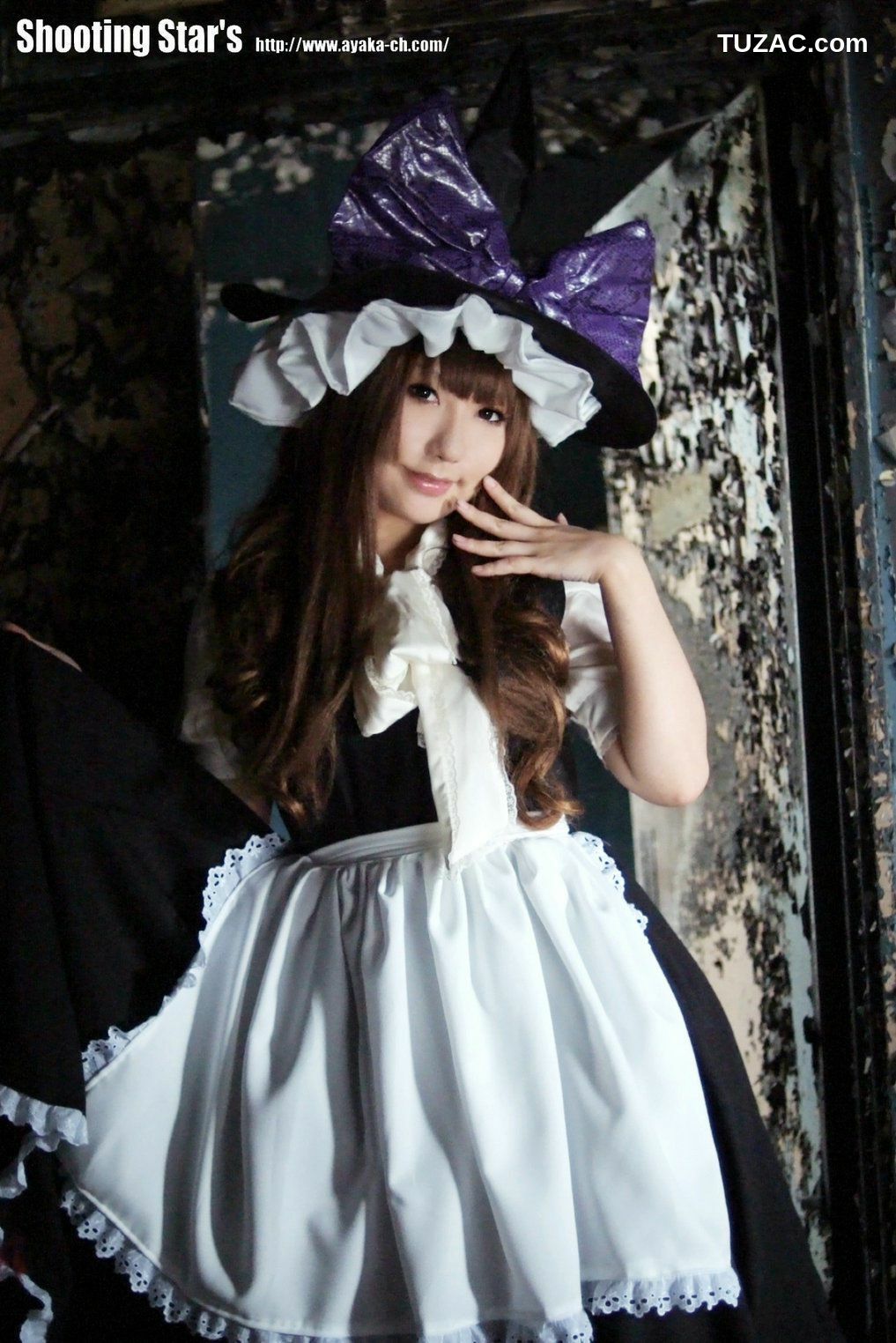 日本CosPlay_绫香 (Saku サク) 《Touhou Project》Hakurei Reimu+Kirisame Marisa 写真集[115P]