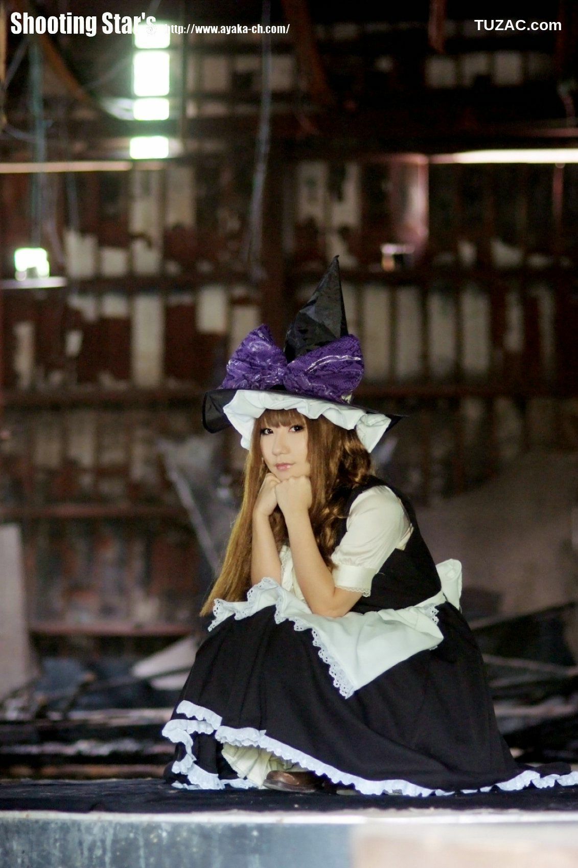 日本CosPlay_绫香 (Saku サク) 《Touhou Project》Hakurei Reimu+Kirisame Marisa 写真集[115P]