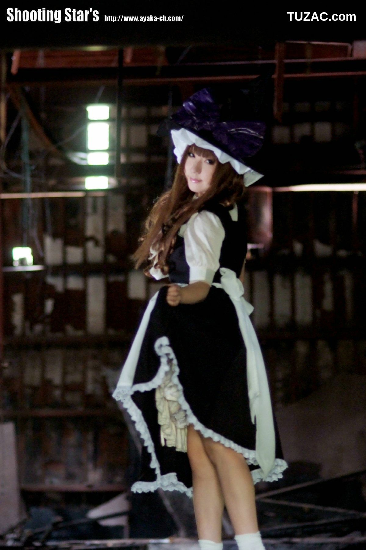 日本CosPlay_绫香 (Saku サク) 《Touhou Project》Hakurei Reimu+Kirisame Marisa 写真集[115P]