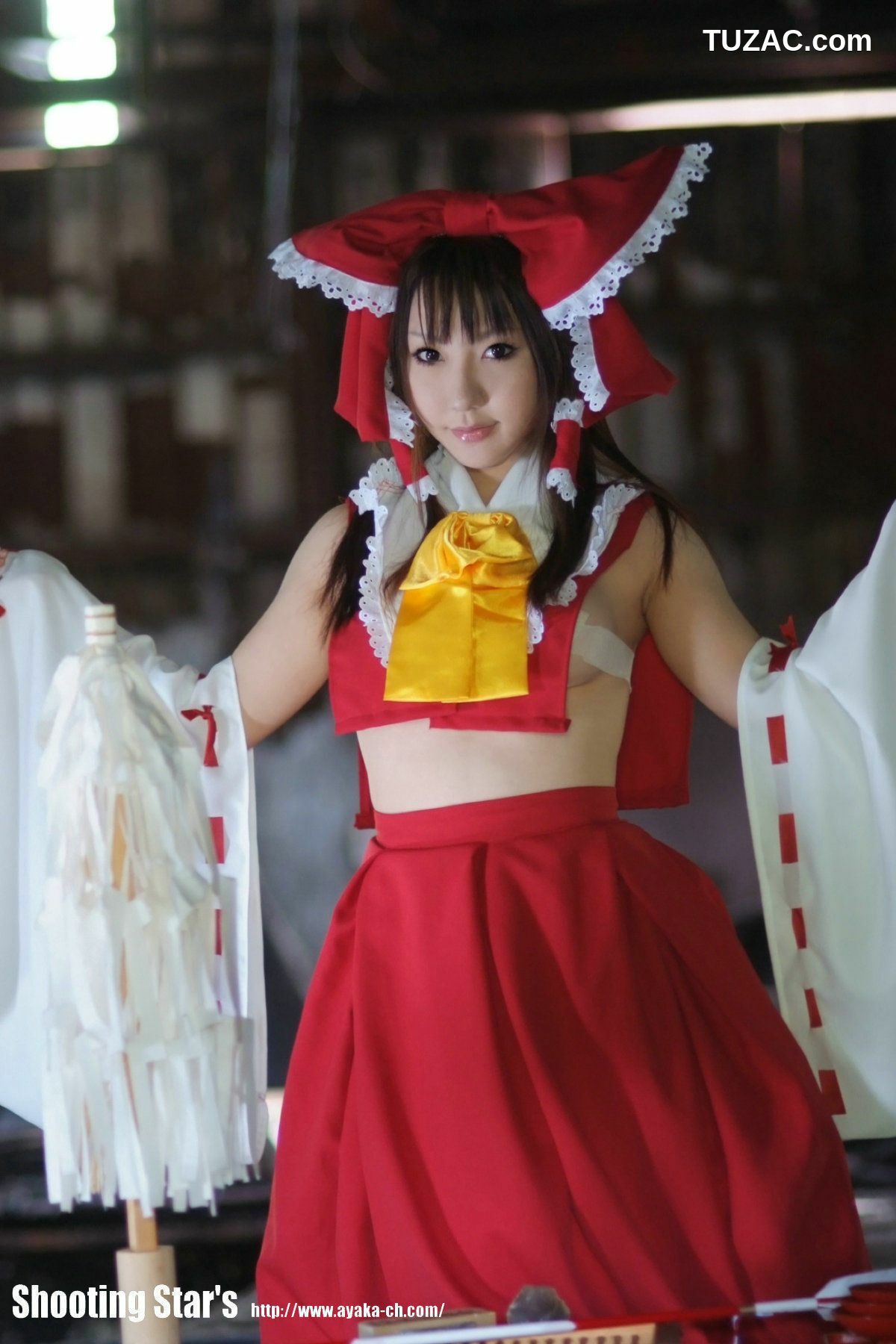 日本CosPlay_绫香 (Saku サク) 《Touhou Project》Hakurei Reimu+Kirisame Marisa 写真集[115P]