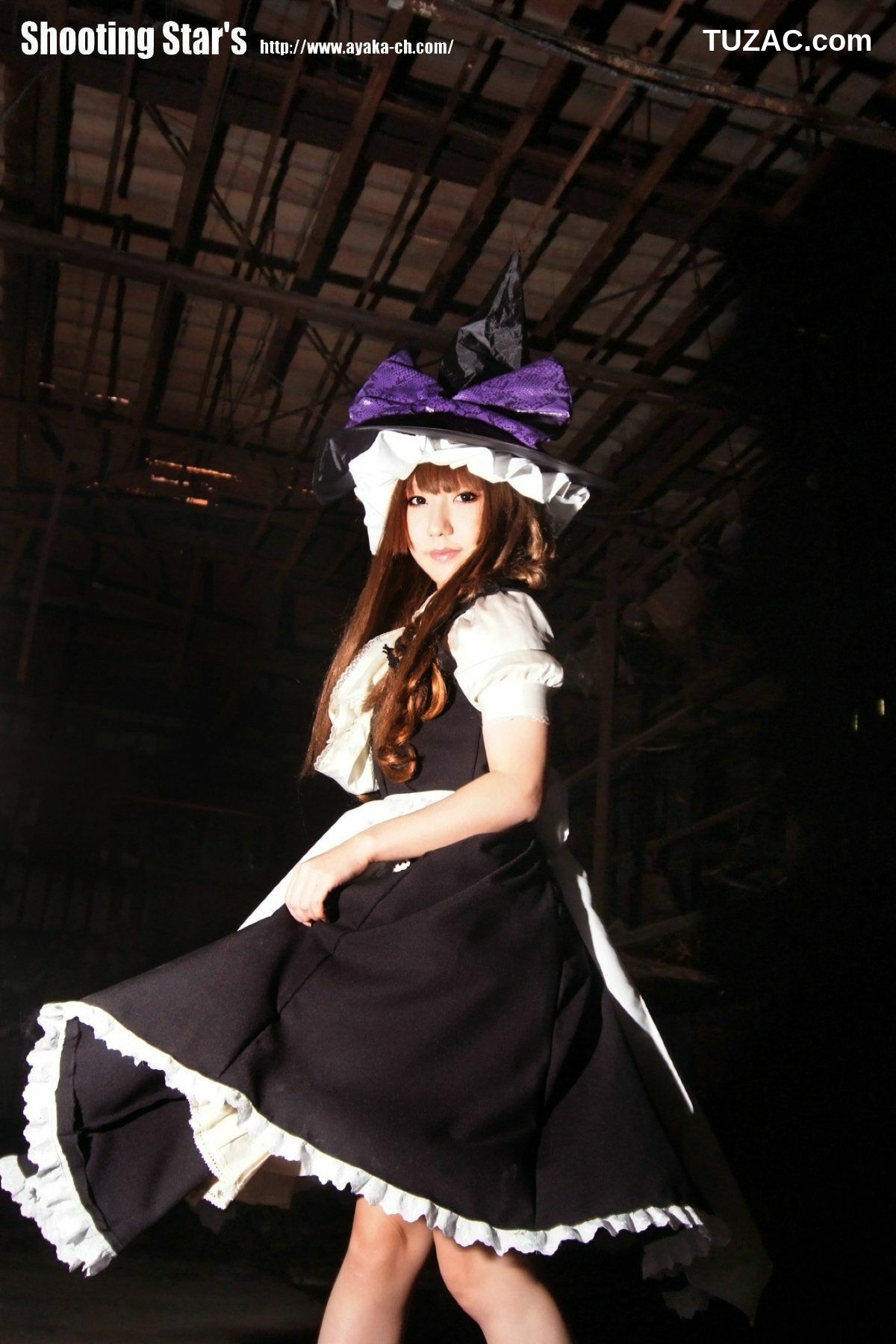 日本CosPlay_绫香 (Saku サク) 《Touhou Project》Hakurei Reimu+Kirisame Marisa 写真集[115P]