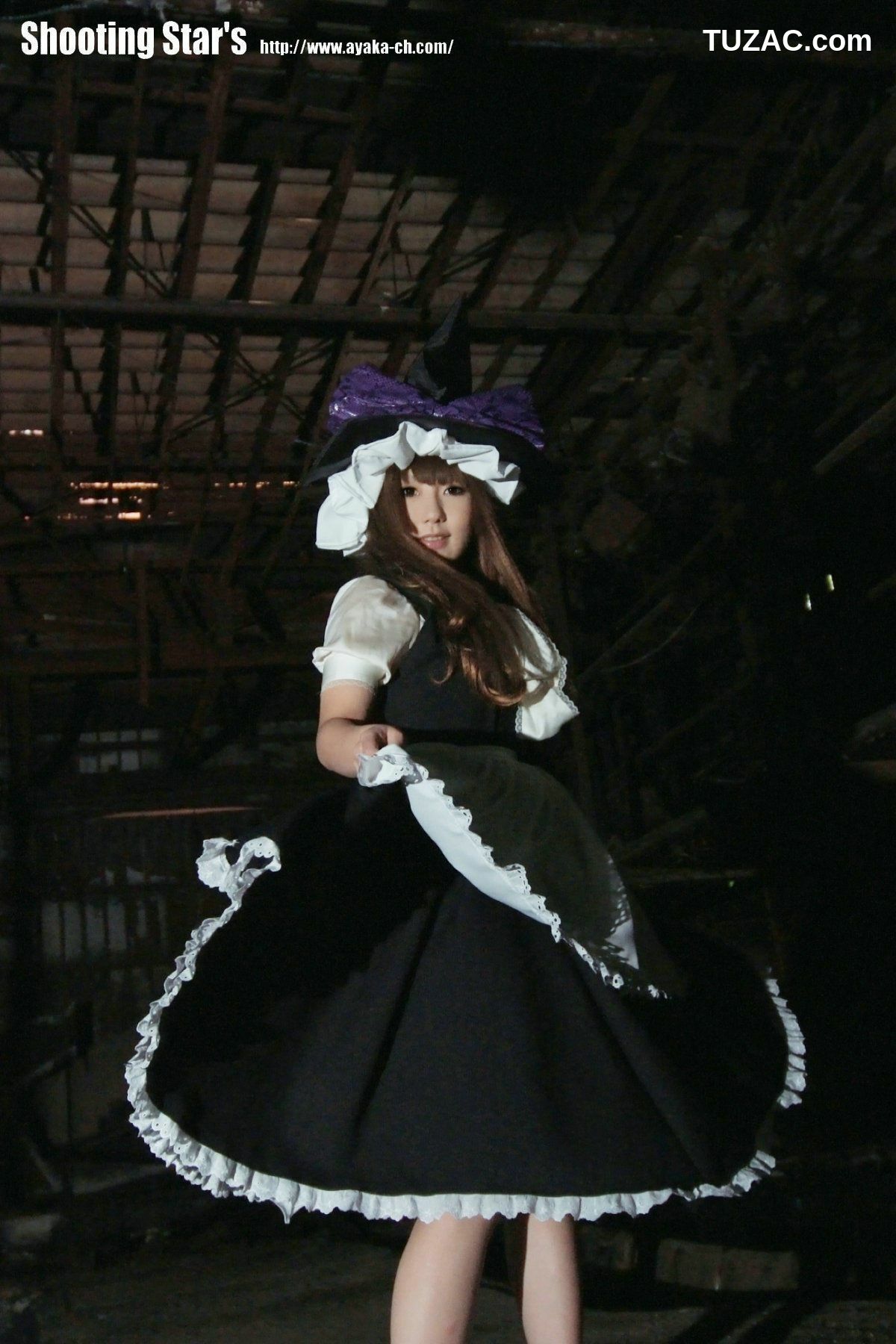 日本CosPlay_绫香 (Saku サク) 《Touhou Project》Hakurei Reimu+Kirisame Marisa 写真集[115P]