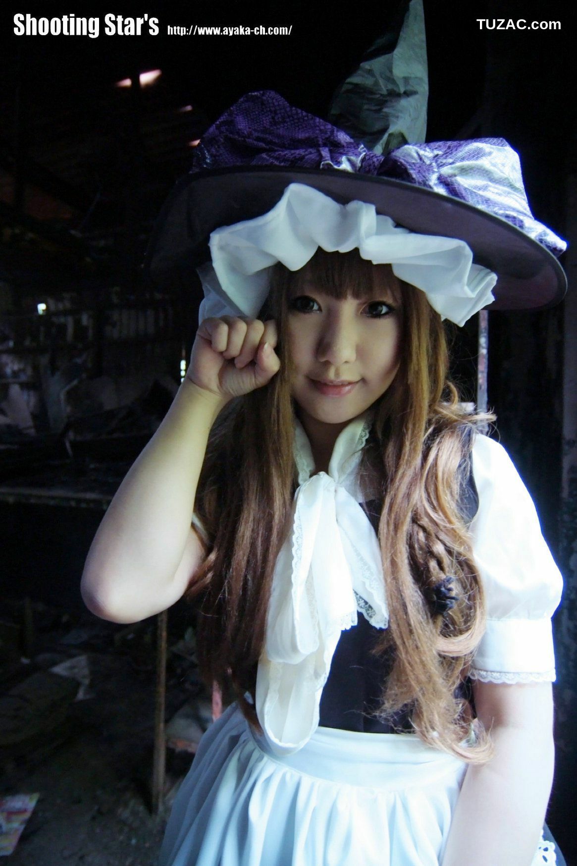 日本CosPlay_绫香 (Saku サク) 《Touhou Project》Hakurei Reimu+Kirisame Marisa 写真集[115P]