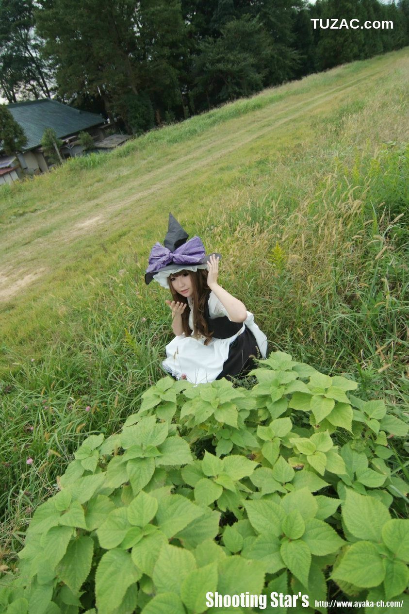 日本CosPlay_绫香 (Saku サク) 《Touhou Project》Hakurei Reimu+Kirisame Marisa 写真集[115P]