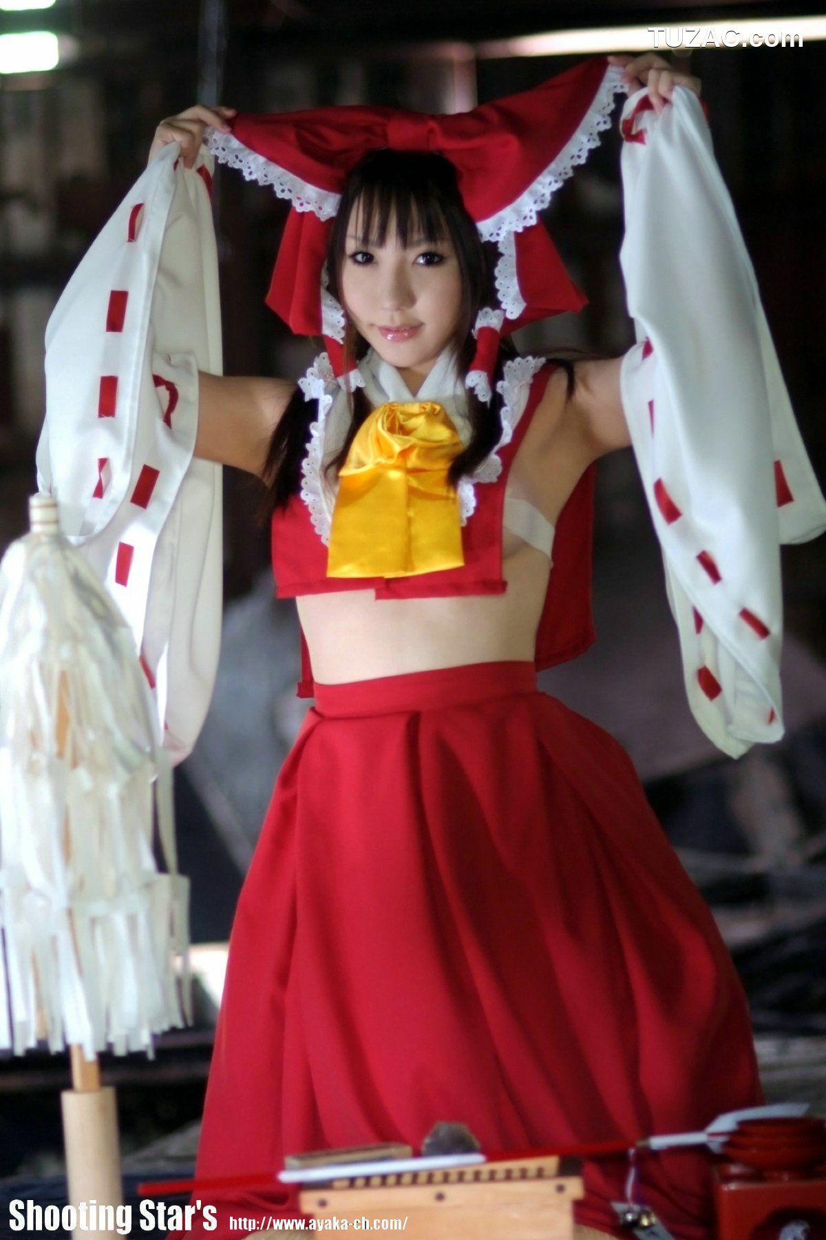 日本CosPlay_绫香 (Saku サク) 《Touhou Project》Hakurei Reimu+Kirisame Marisa 写真集[115P]