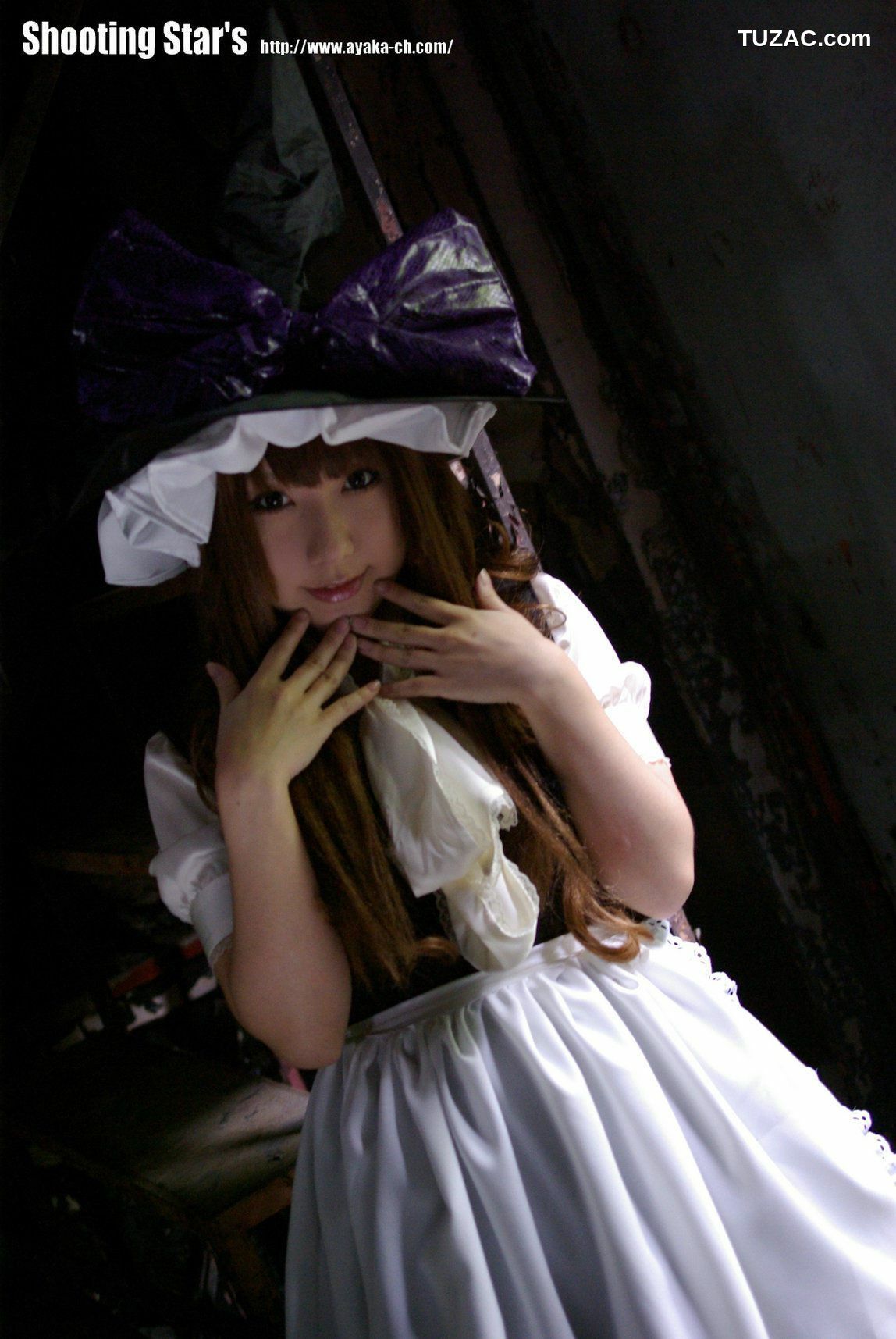 日本CosPlay_绫香 (Saku サク) 《Touhou Project》Hakurei Reimu+Kirisame Marisa 写真集[115P]