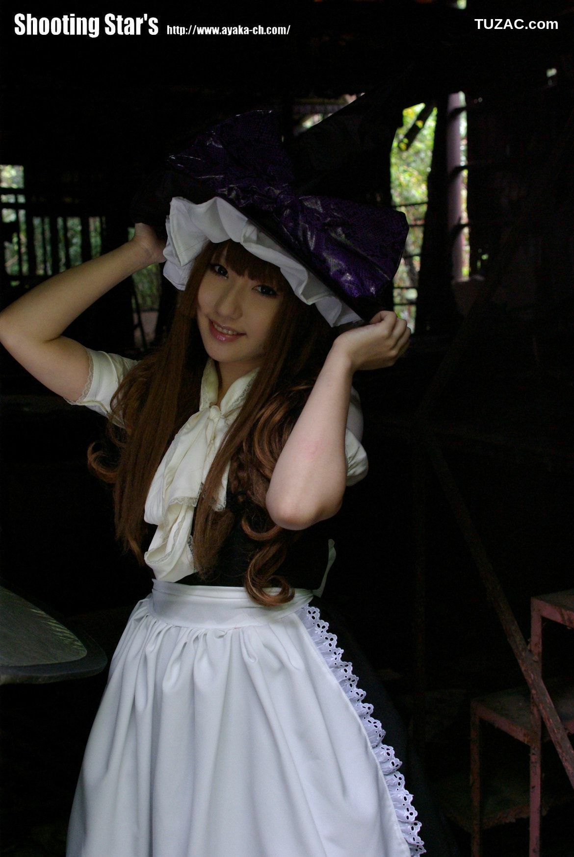 日本CosPlay_绫香 (Saku サク) 《Touhou Project》Hakurei Reimu+Kirisame Marisa 写真集[115P]