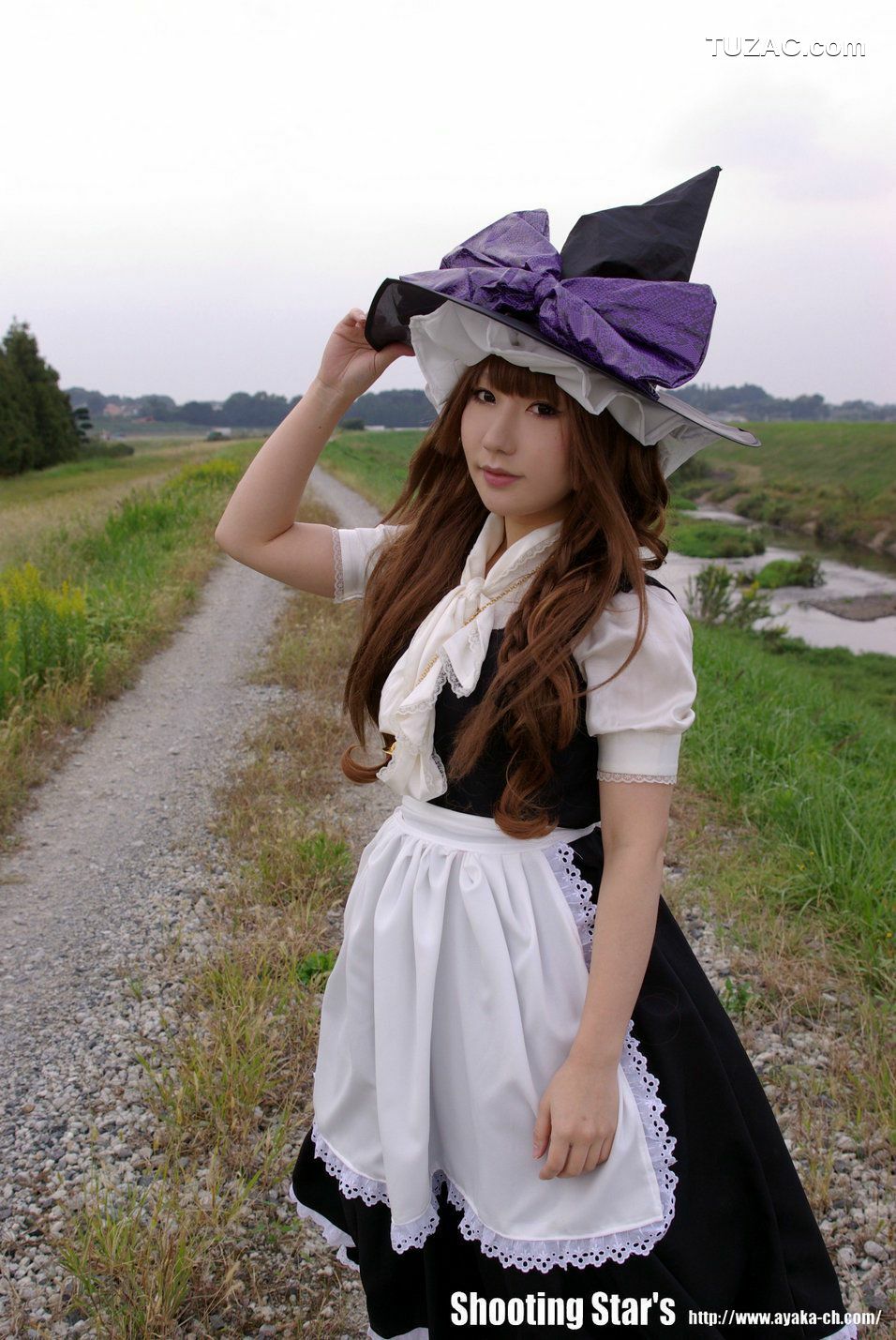 日本CosPlay_绫香 (Saku サク) 《Touhou Project》Hakurei Reimu+Kirisame Marisa 写真集[115P]