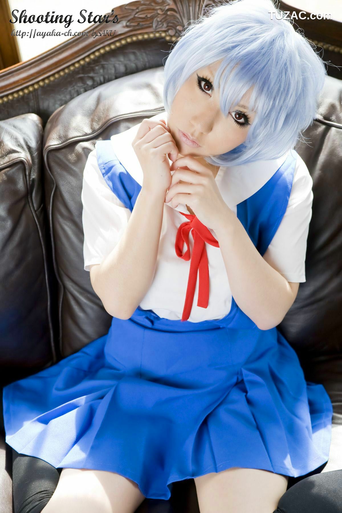 日本CosPlay_绫香 (Saku サク) 《新世紀エヴァンゲリオン》Rei Ayanami 写真集