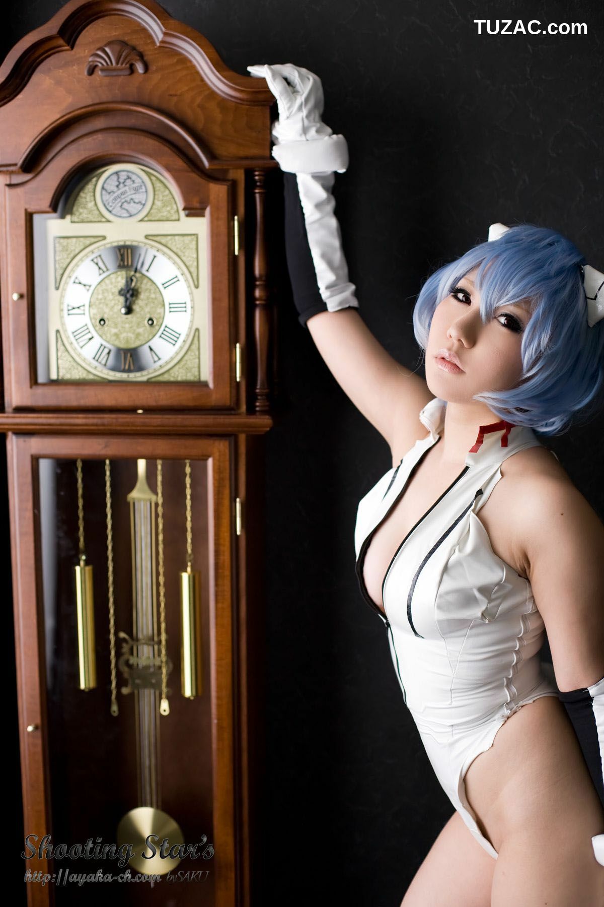 日本CosPlay_绫香 (Saku サク) 《新世紀エヴァンゲリオン》Rei Ayanami 写真集