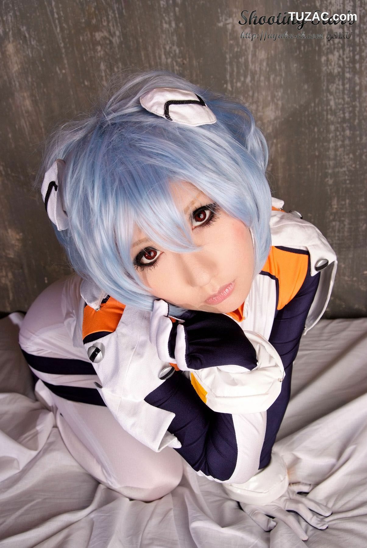 日本CosPlay_绫香 (Saku サク) 《新世紀エヴァンゲリオン》Rei Ayanami 写真集