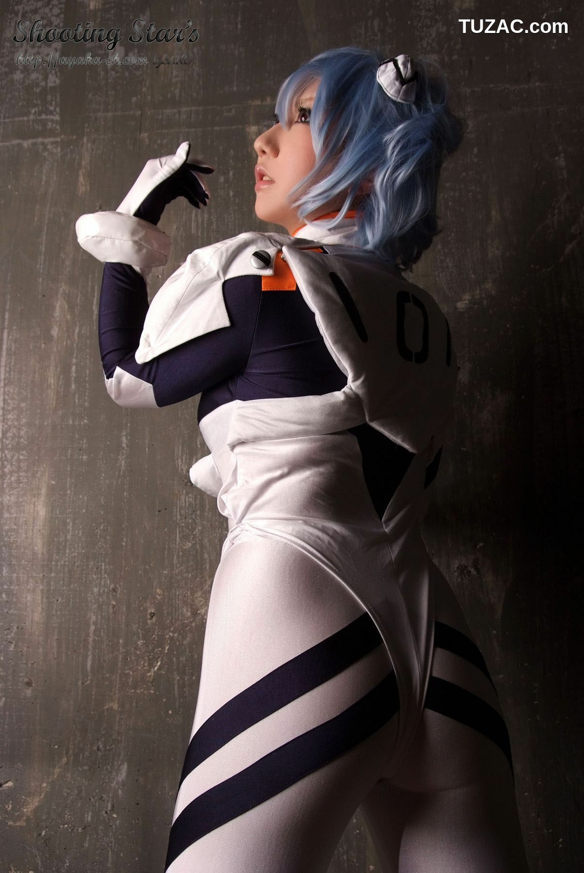 日本CosPlay_绫香 (Saku サク) 《新世紀エヴァンゲリオン》Rei Ayanami 写真集