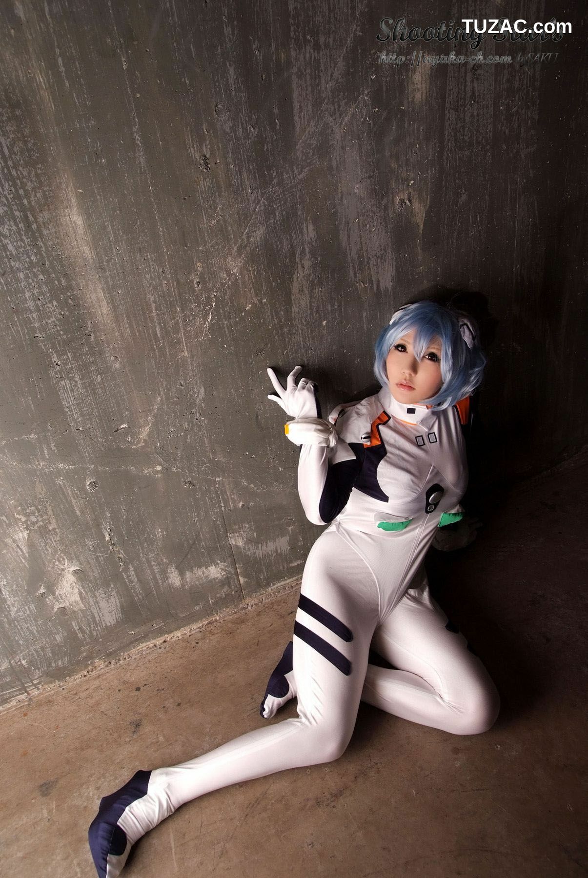 日本CosPlay_绫香 (Saku サク) 《新世紀エヴァンゲリオン》Rei Ayanami 写真集