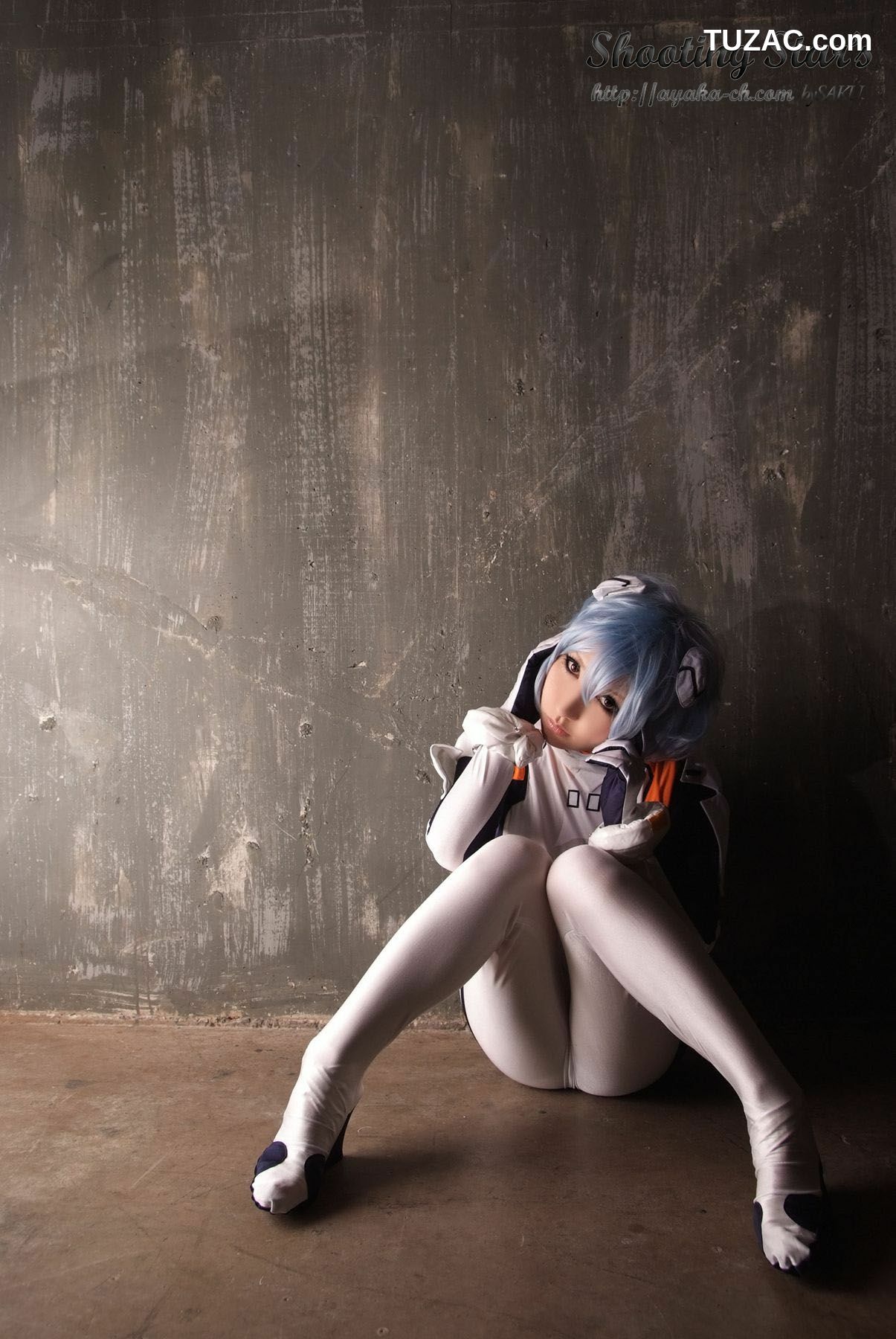 日本CosPlay_绫香 (Saku サク) 《新世紀エヴァンゲリオン》Rei Ayanami 写真集