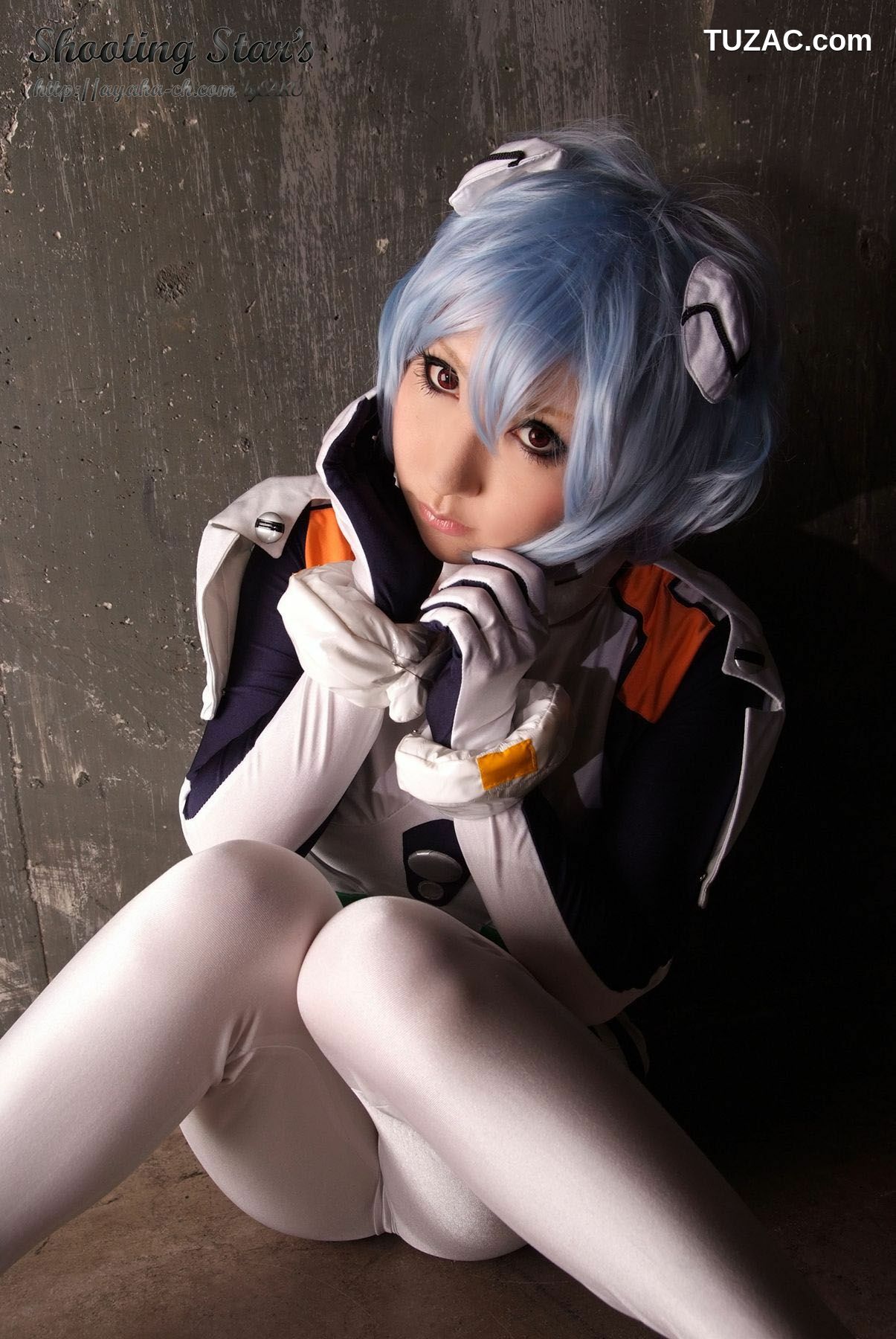 日本CosPlay_绫香 (Saku サク) 《新世紀エヴァンゲリオン》Rei Ayanami 写真集