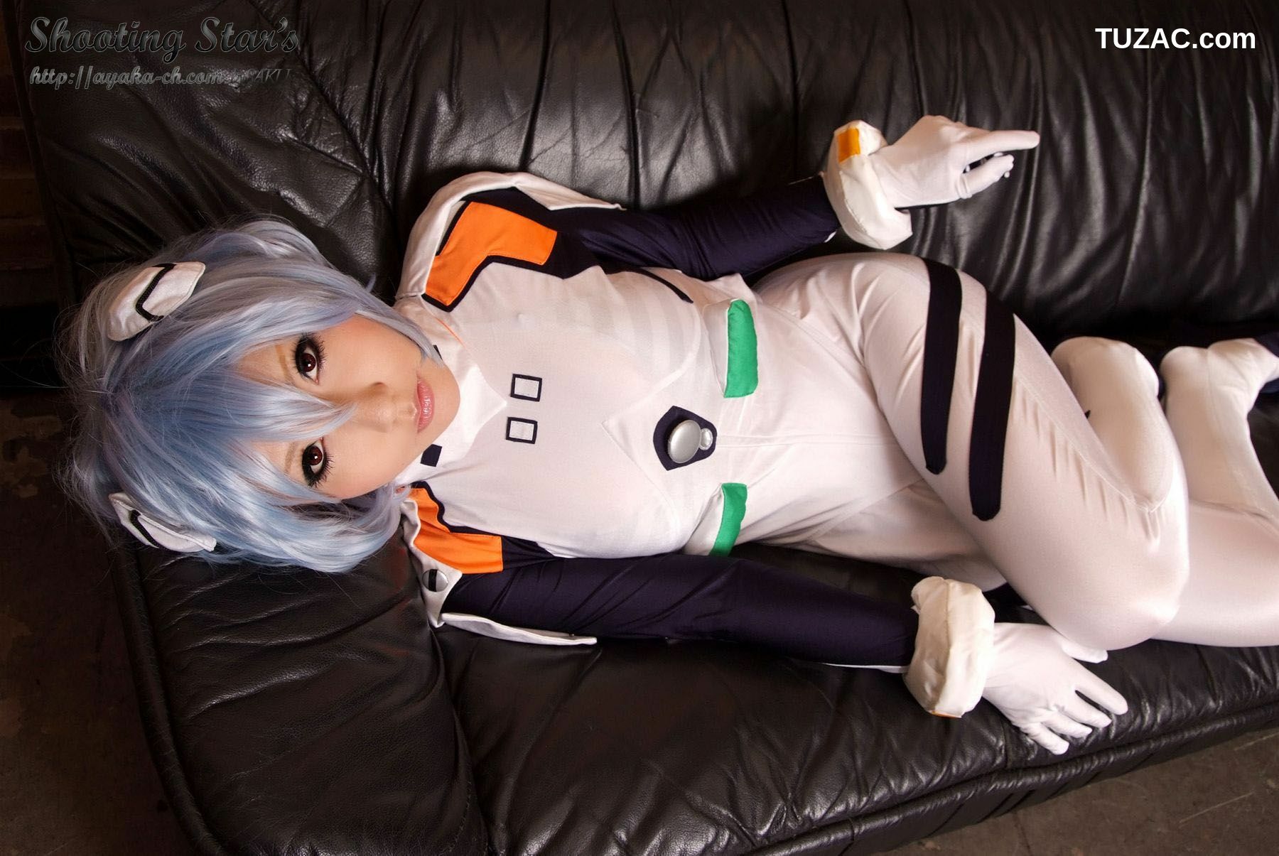 日本CosPlay_绫香 (Saku サク) 《新世紀エヴァンゲリオン》Rei Ayanami 写真集
