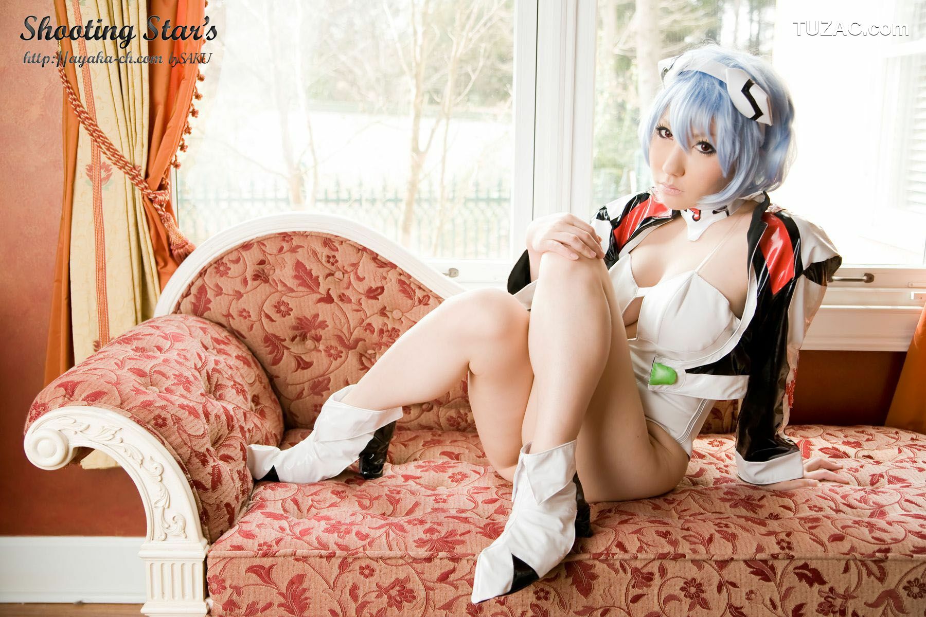 日本CosPlay_绫香 (Saku サク) 《新世紀エヴァンゲリオン》Rei Ayanami 写真集