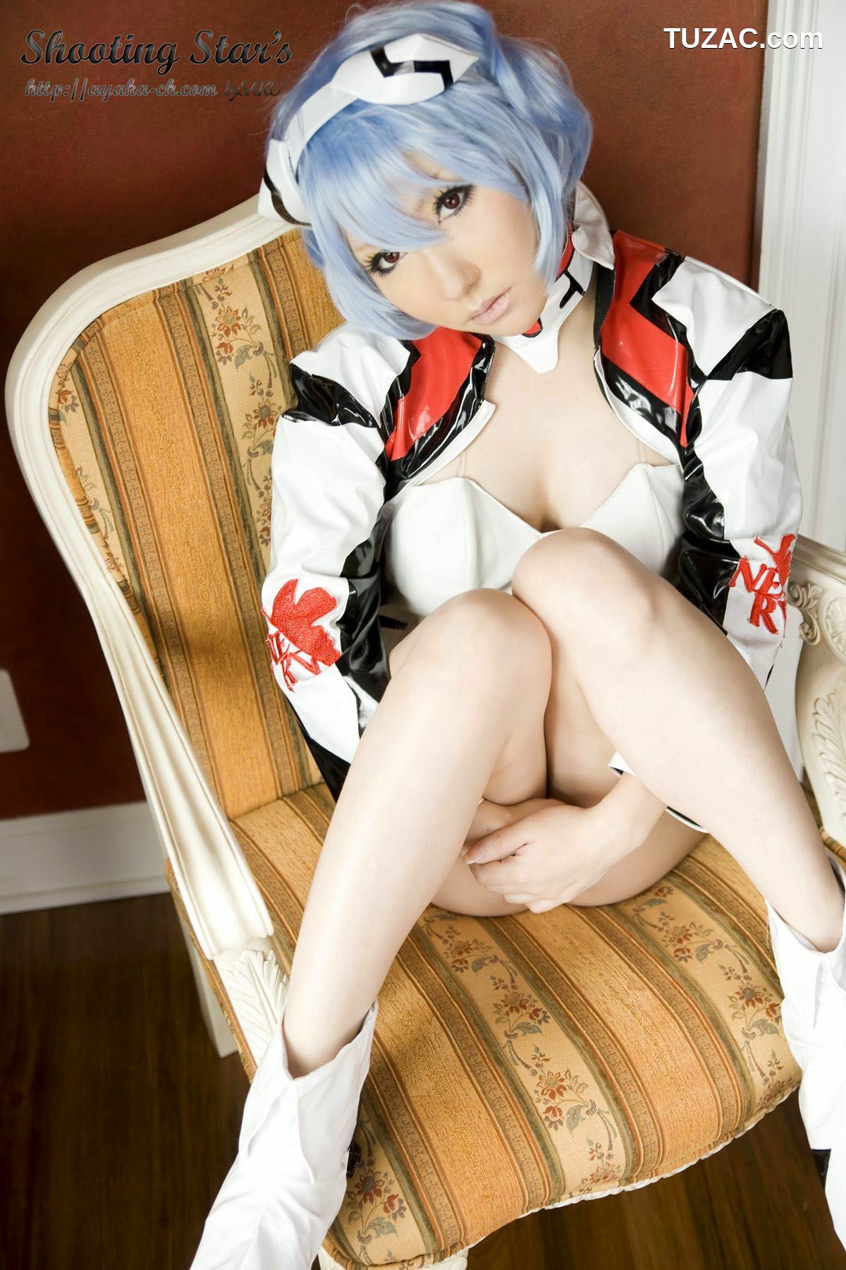 日本CosPlay_绫香 (Saku サク) 《新世紀エヴァンゲリオン》Rei Ayanami 写真集