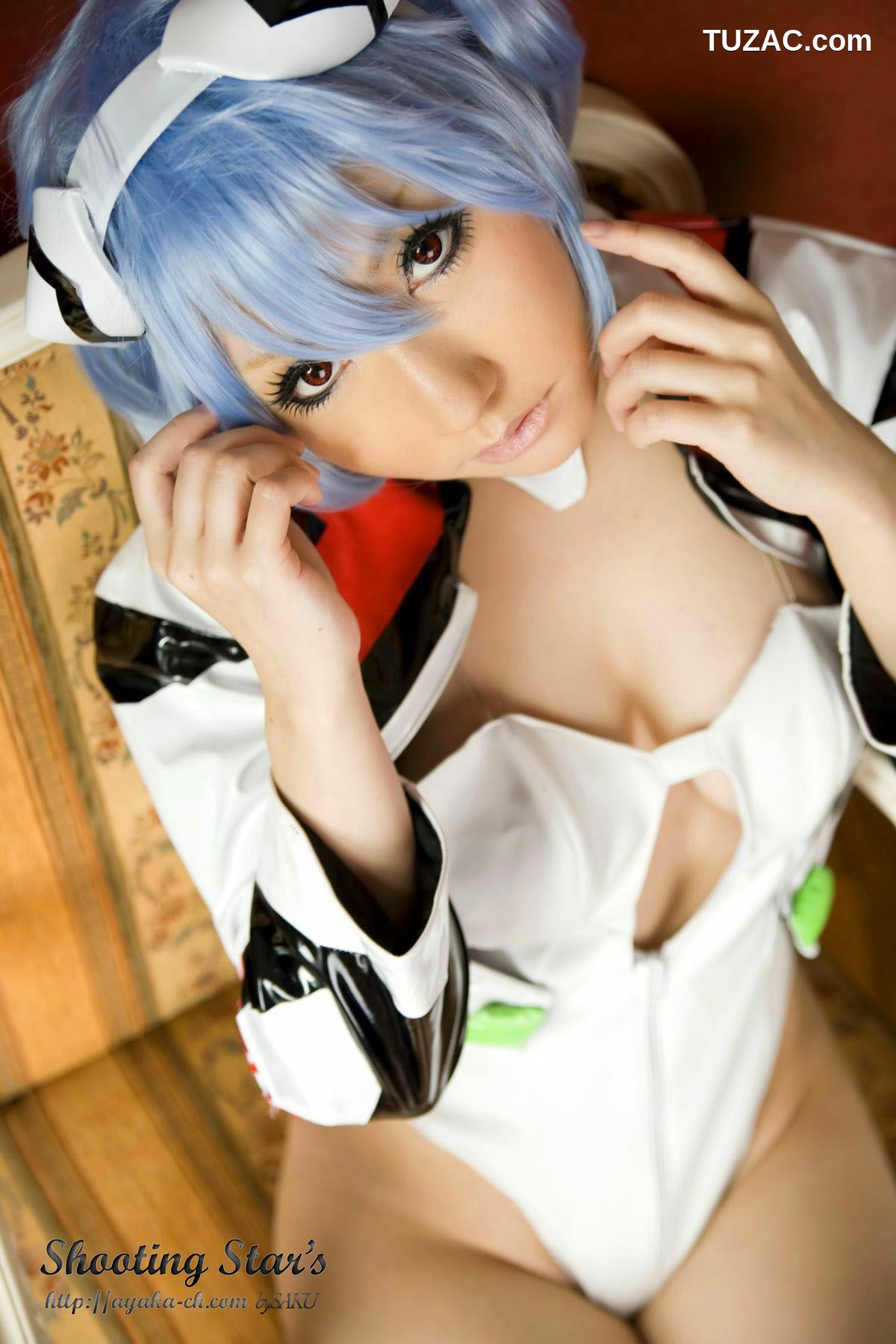 日本CosPlay_绫香 (Saku サク) 《新世紀エヴァンゲリオン》Rei Ayanami 写真集