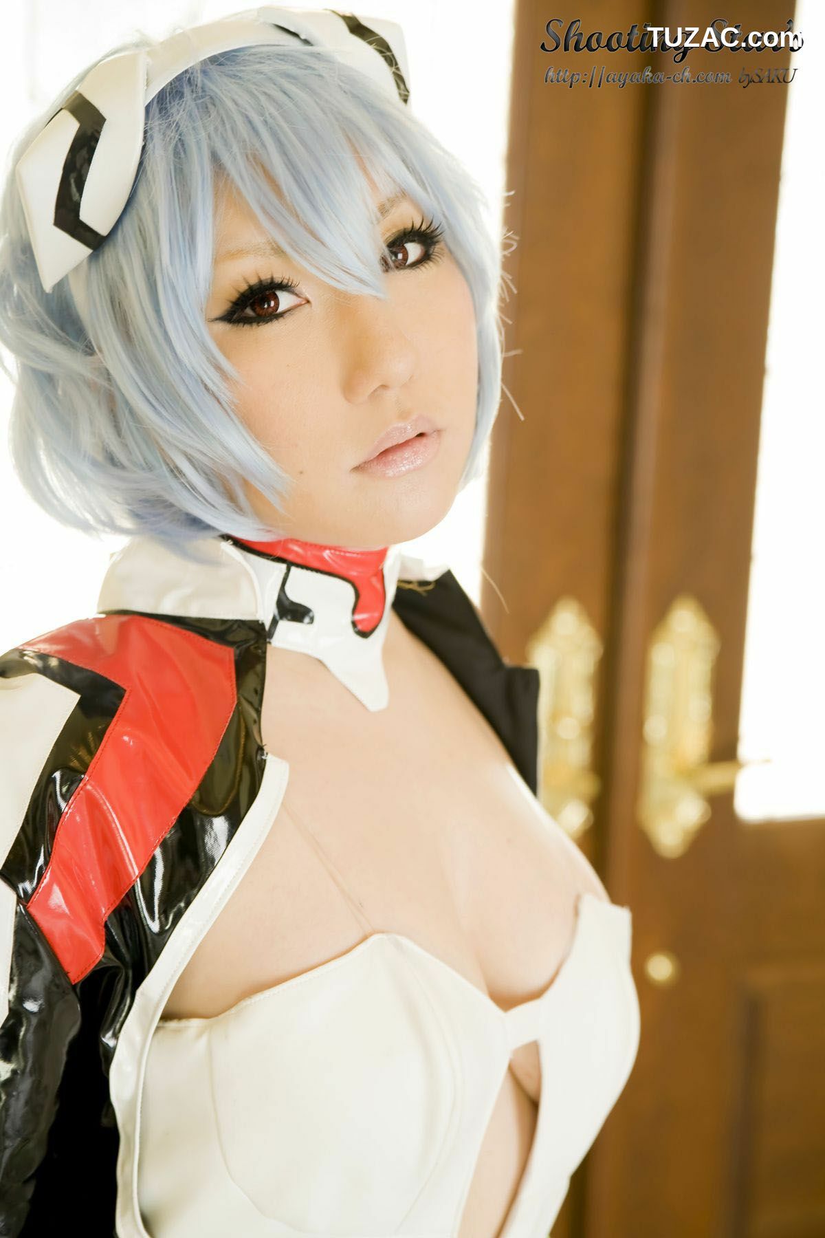 日本CosPlay_绫香 (Saku サク) 《新世紀エヴァンゲリオン》Rei Ayanami 写真集
