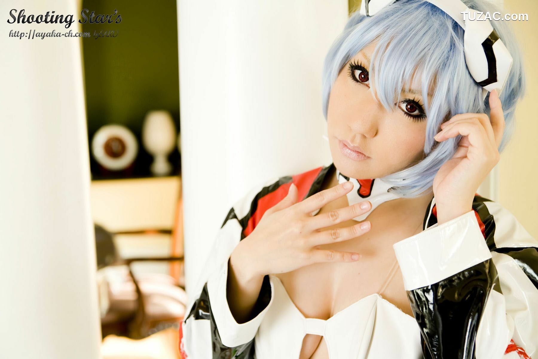 日本CosPlay_绫香 (Saku サク) 《新世紀エヴァンゲリオン》Rei Ayanami 写真集