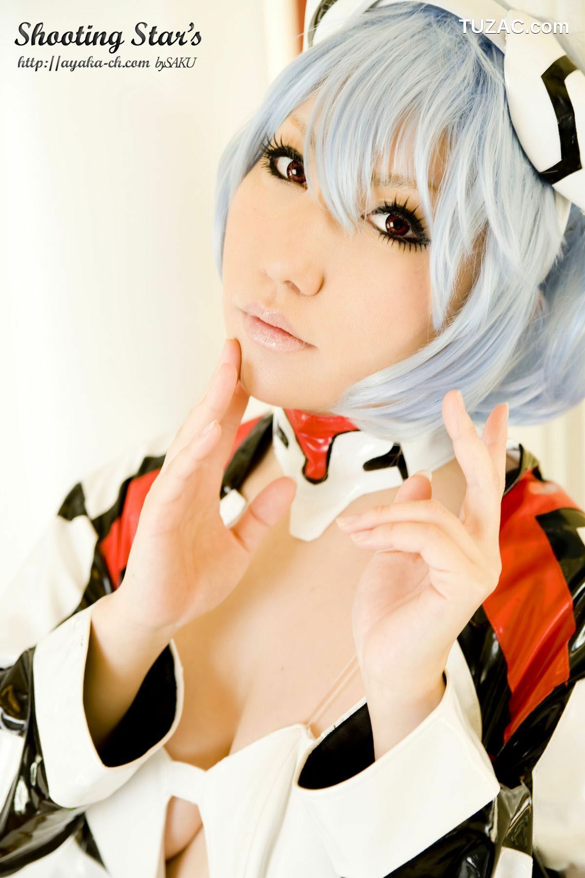日本CosPlay_绫香 (Saku サク) 《新世紀エヴァンゲリオン》Rei Ayanami 写真集